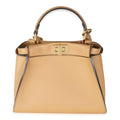 Miele Scuro Nappa Petite Peekaboo I SEE U Satchel