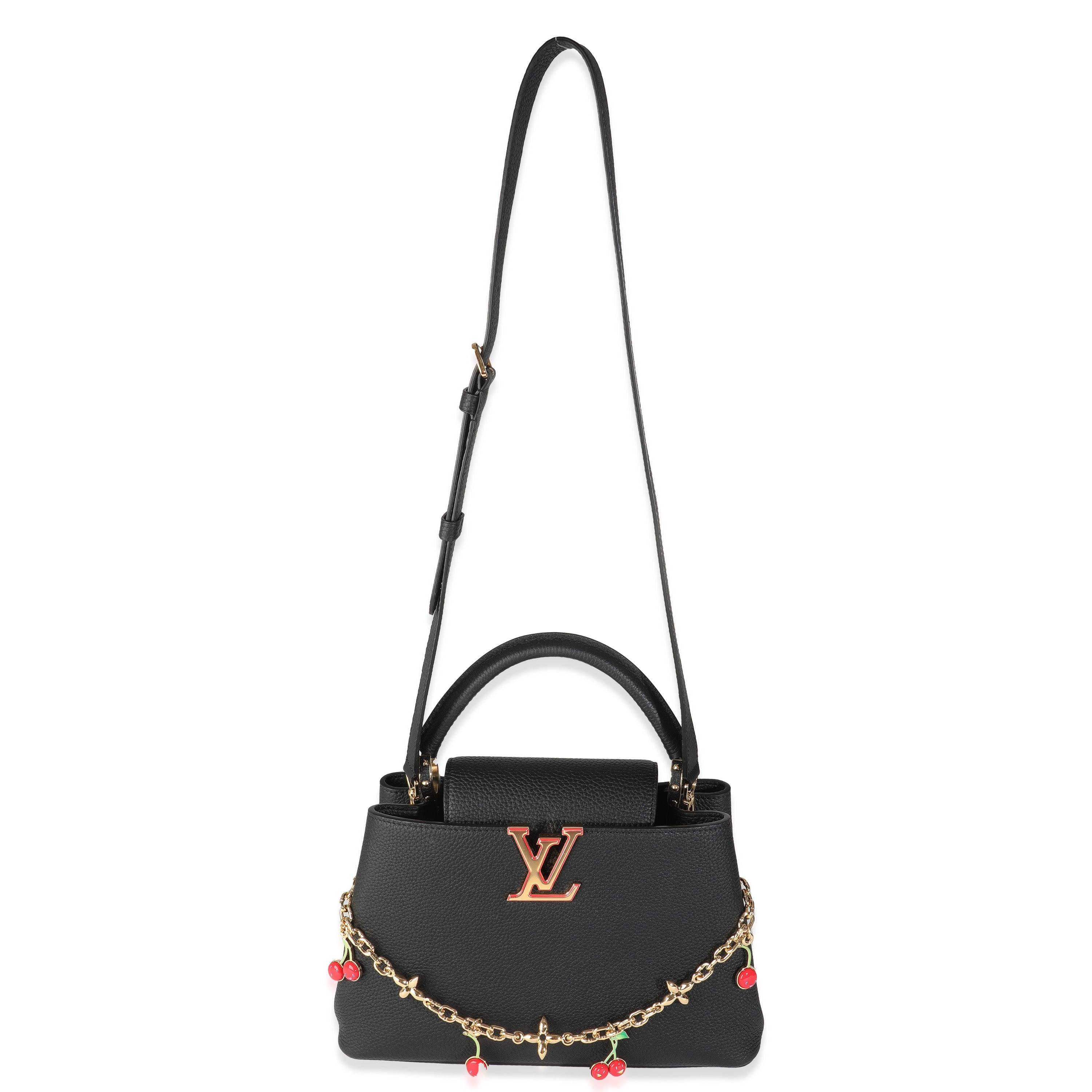 x TM Black Taurillon Capucines MM