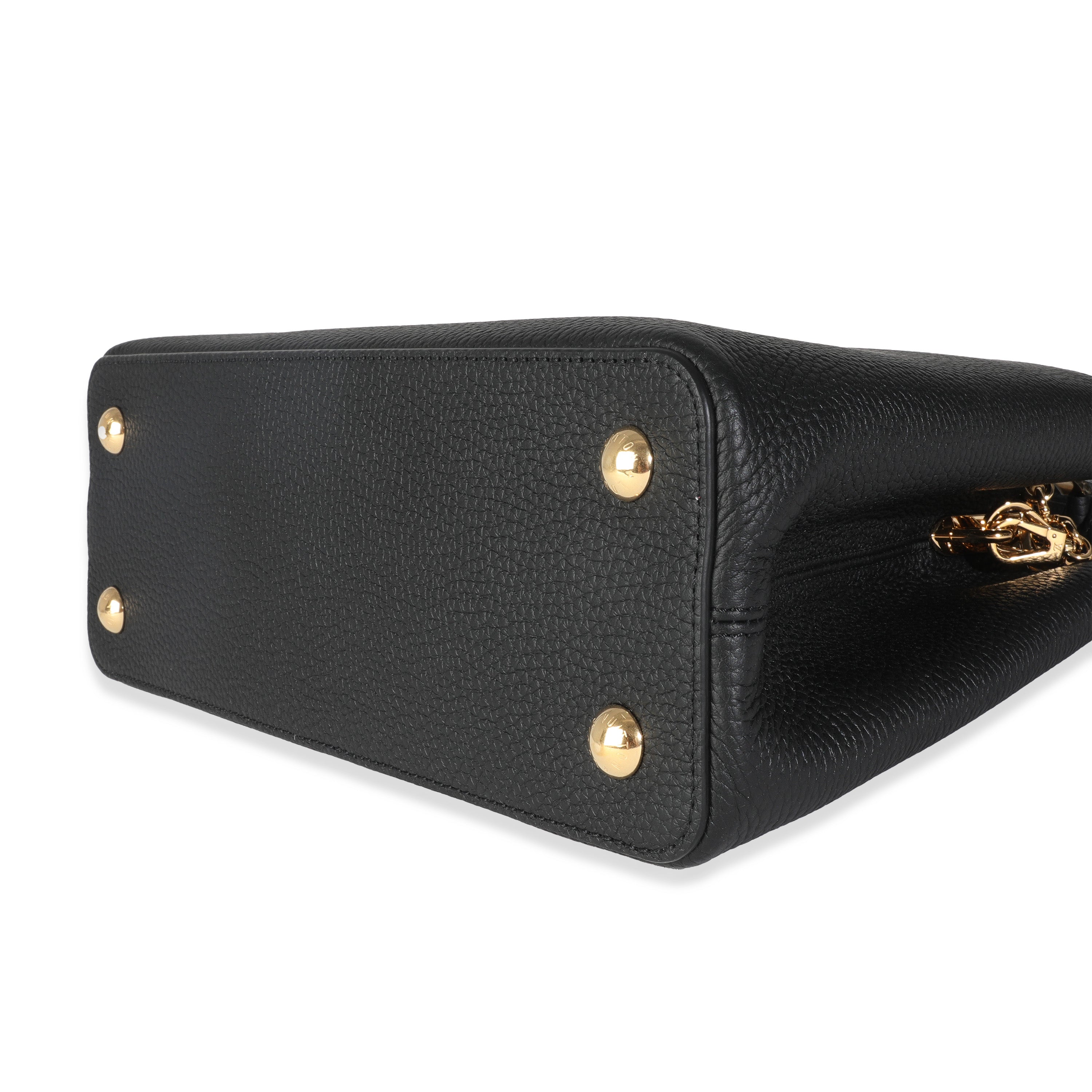 x TM Black Taurillon Capucines MM