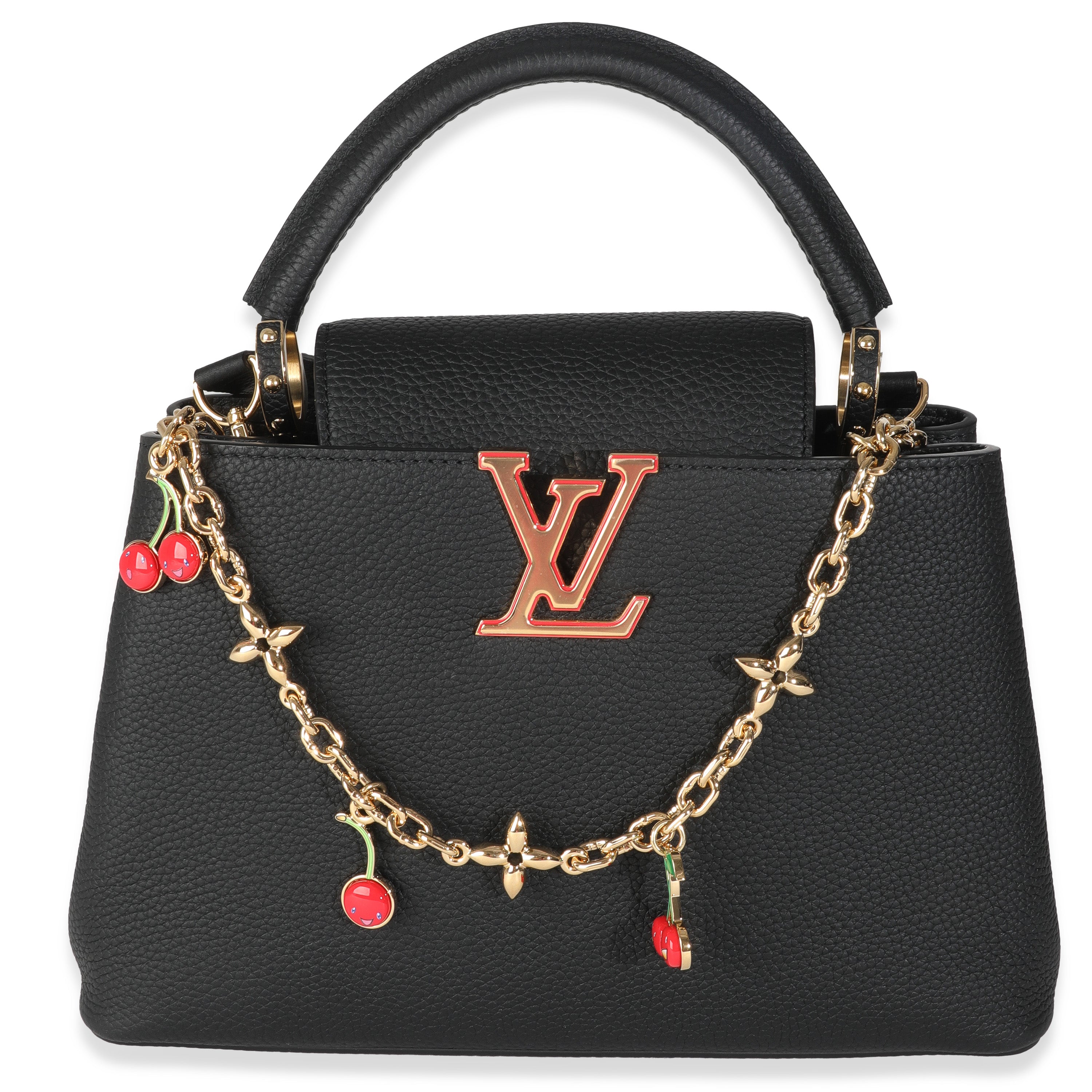 x TM Black Taurillon Capucines MM