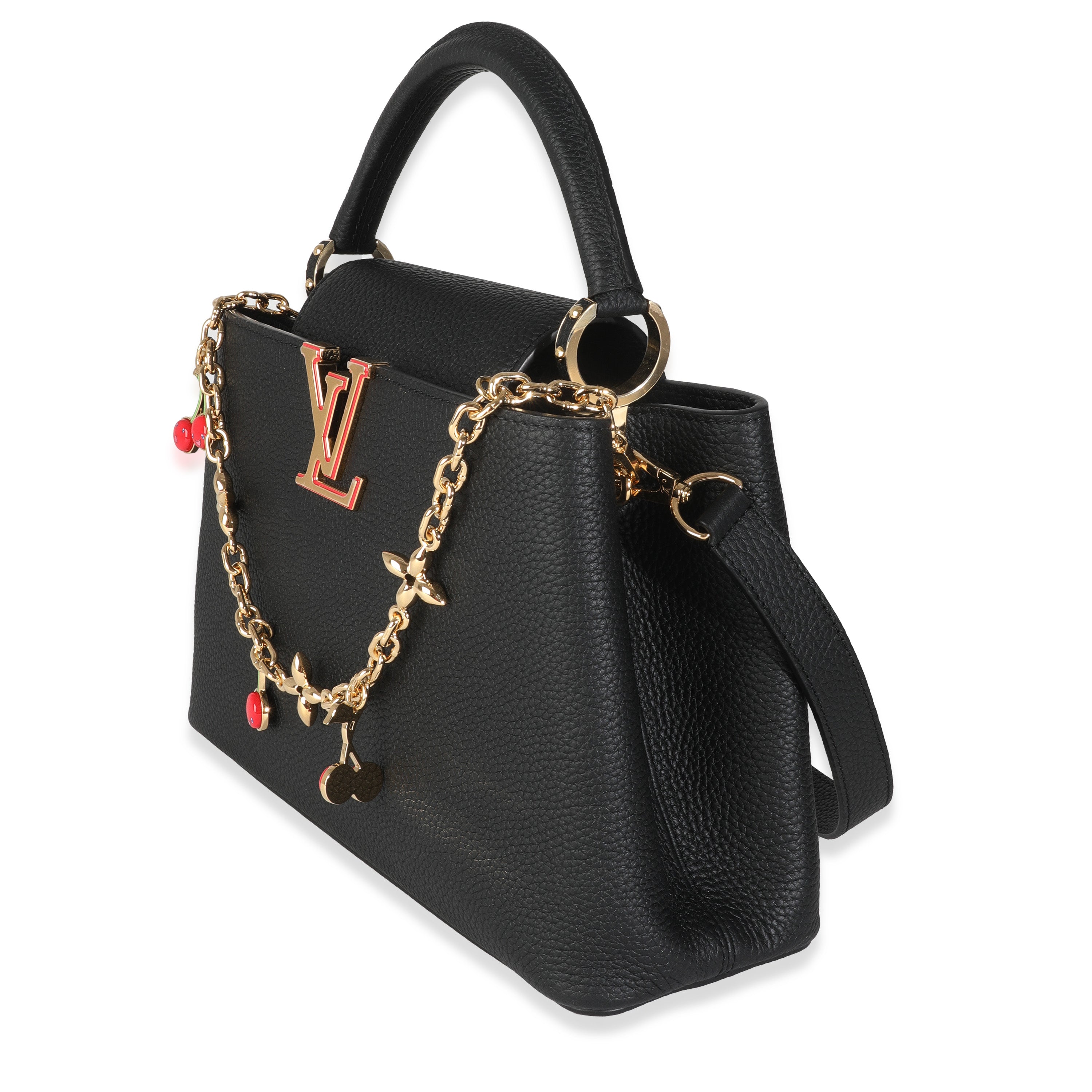 x TM Black Taurillon Capucines MM