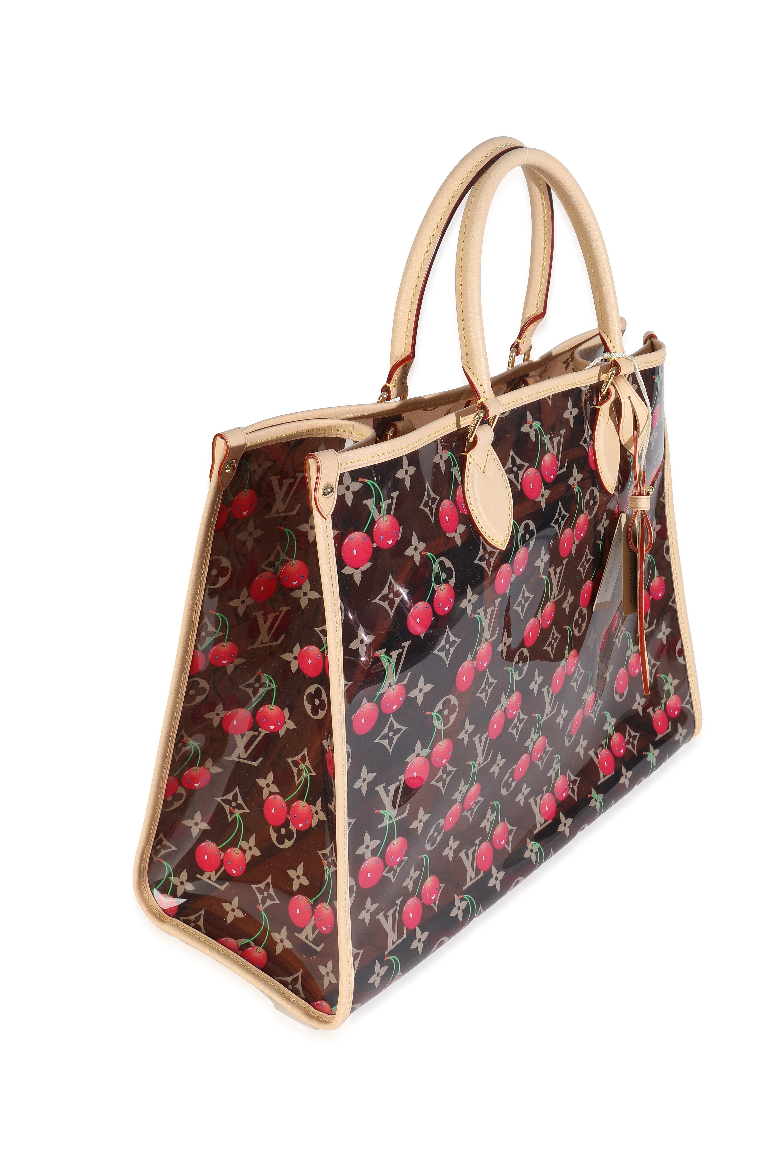 x TM Monogram Cherry Crystal Onthego GM