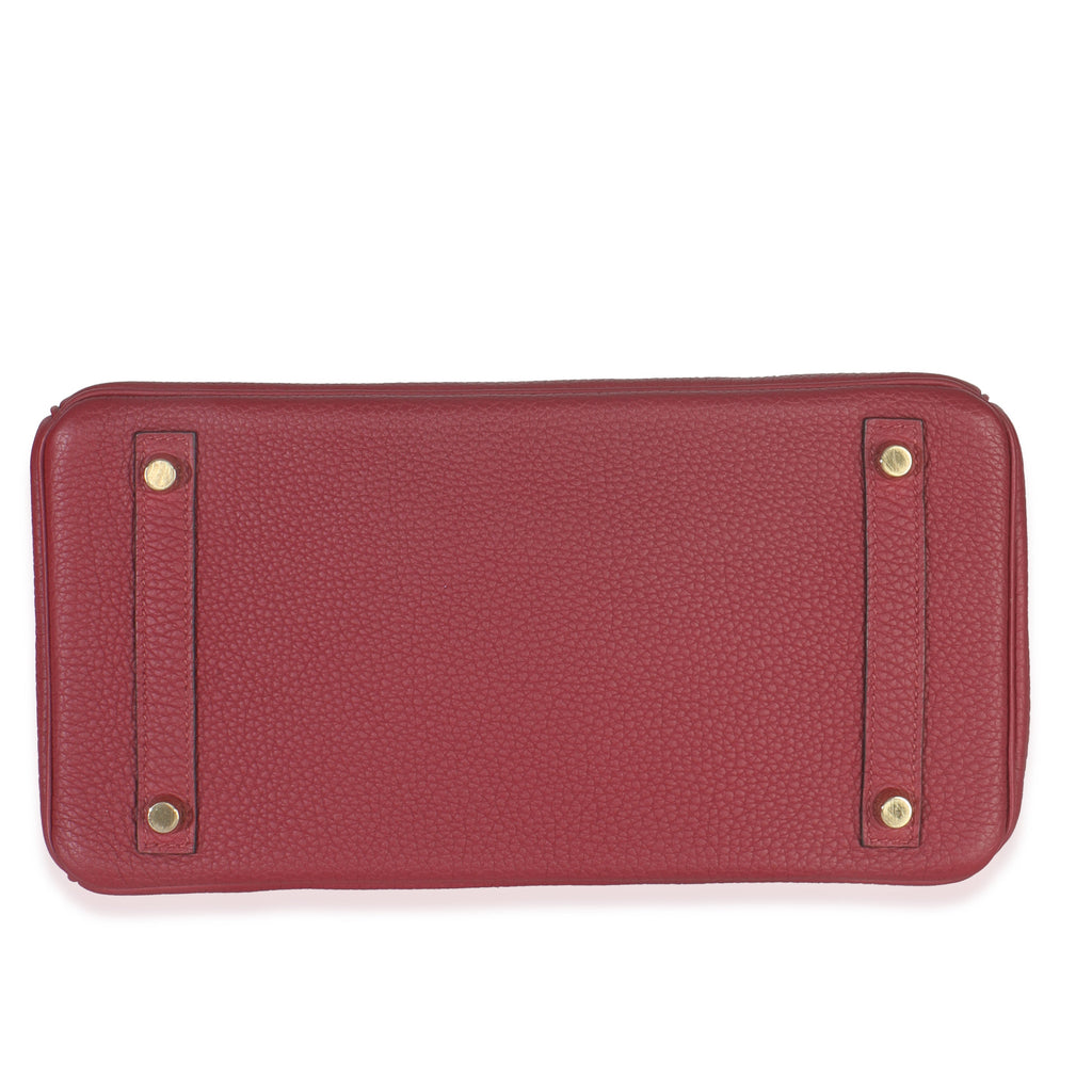 Rouge Grenat Togo Birkin 30 GHW