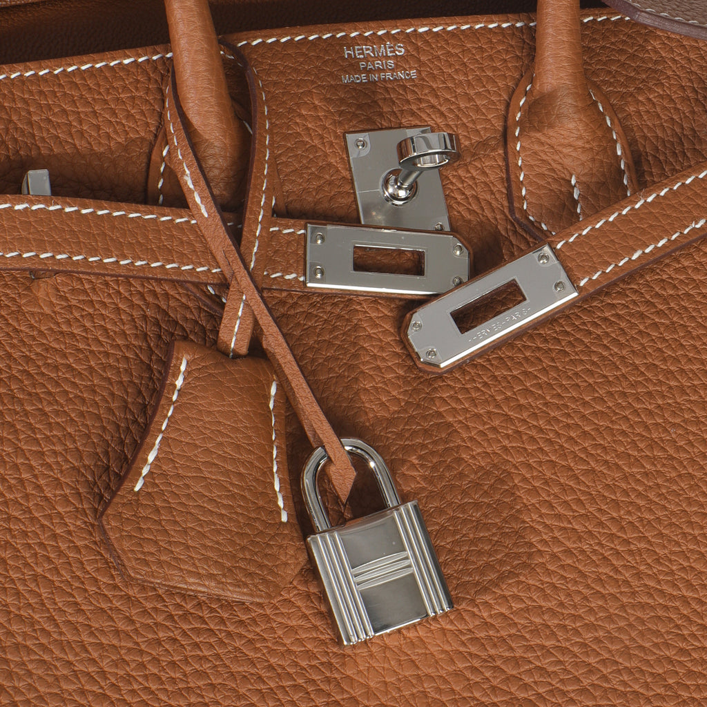 Gold Togo Birkin 25 PHW