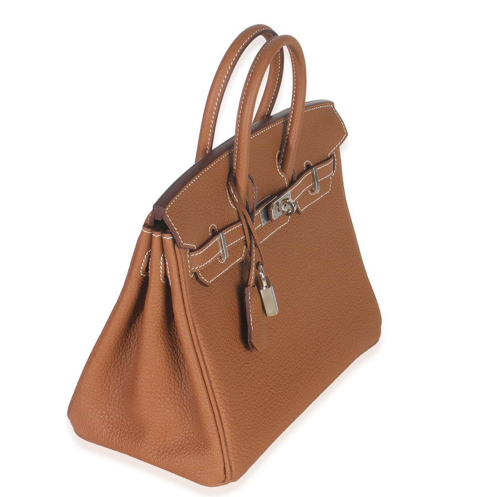 Gold Togo Birkin 25 PHW