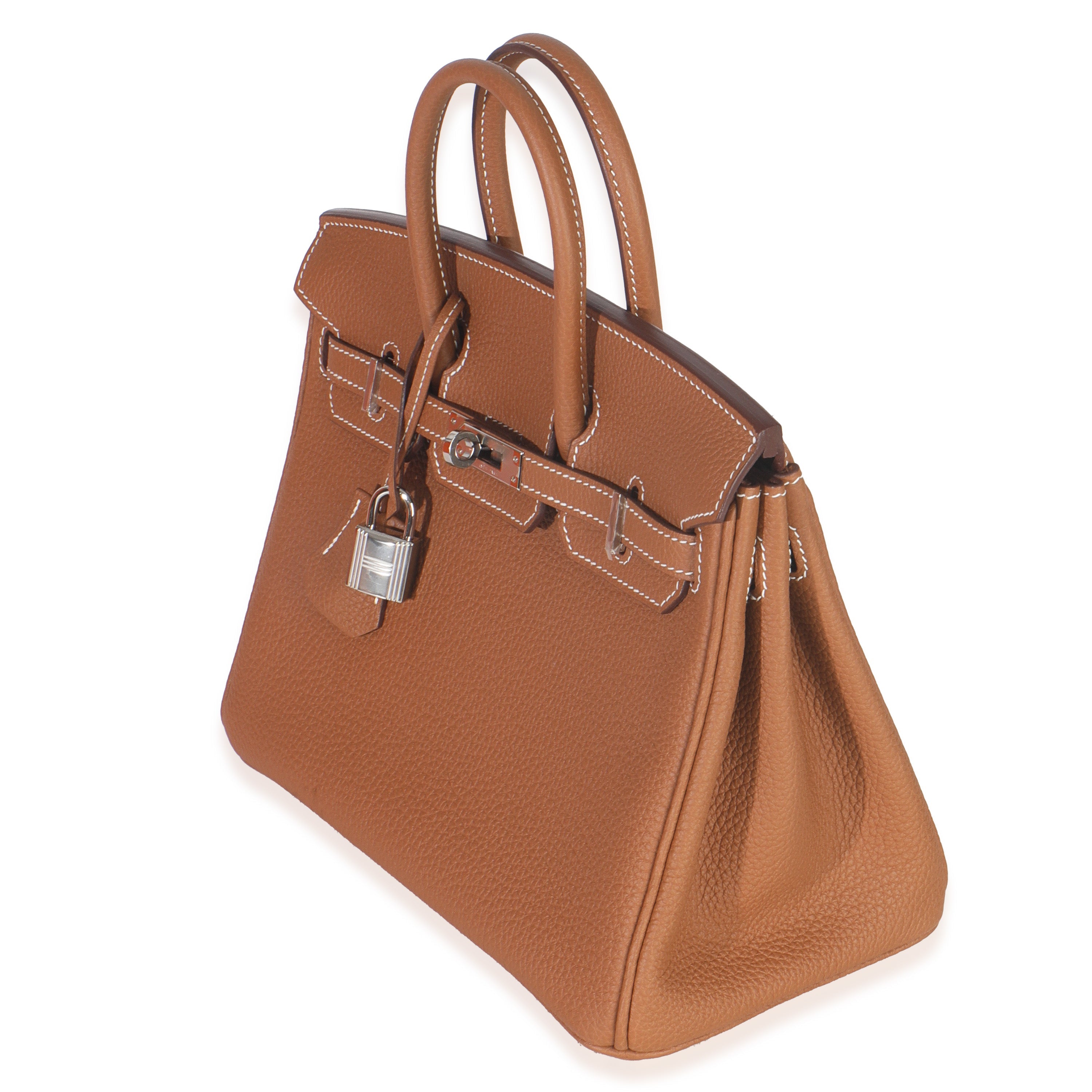 Gold Togo Birkin 25 PHW