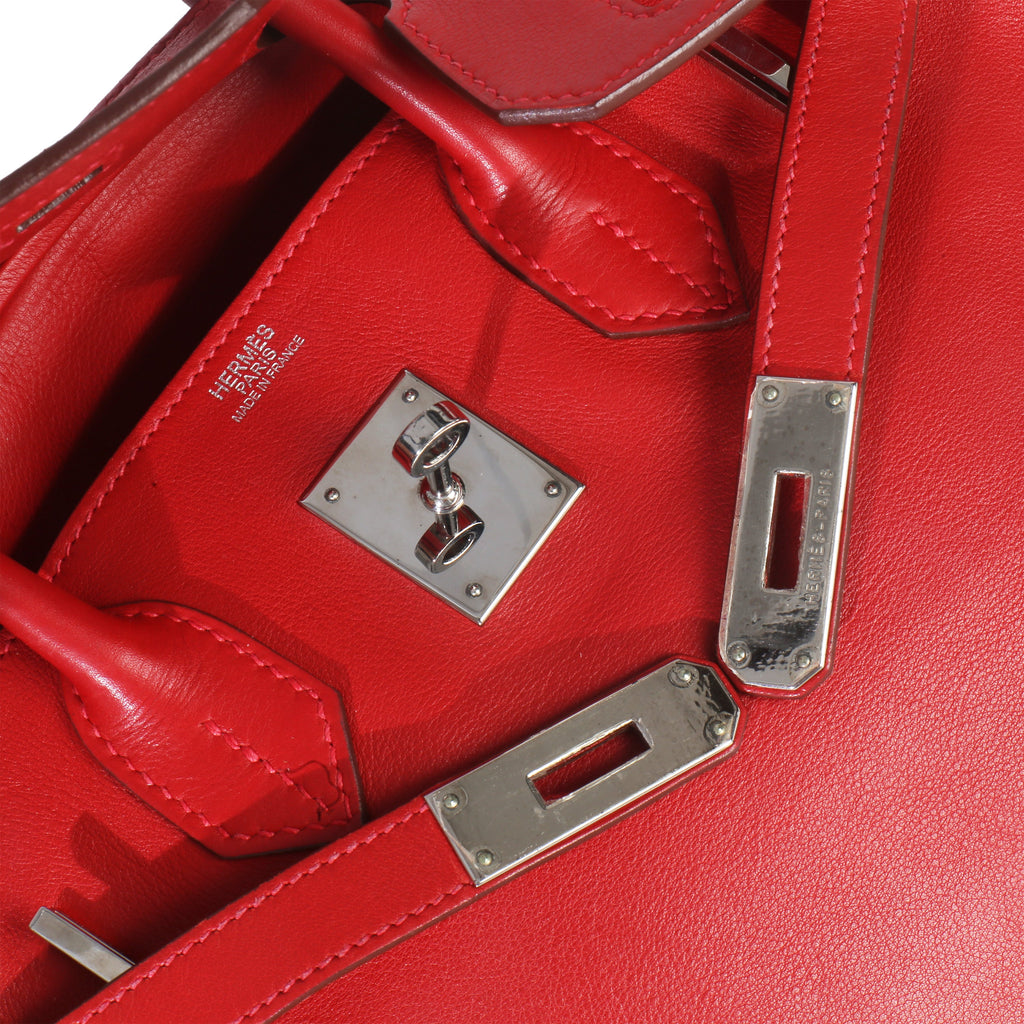 Rouge Casaque Swift Birkin 30 PHW