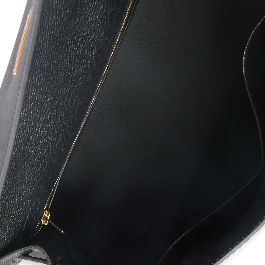 Black Epsom Sellier Kelly 28 GHW