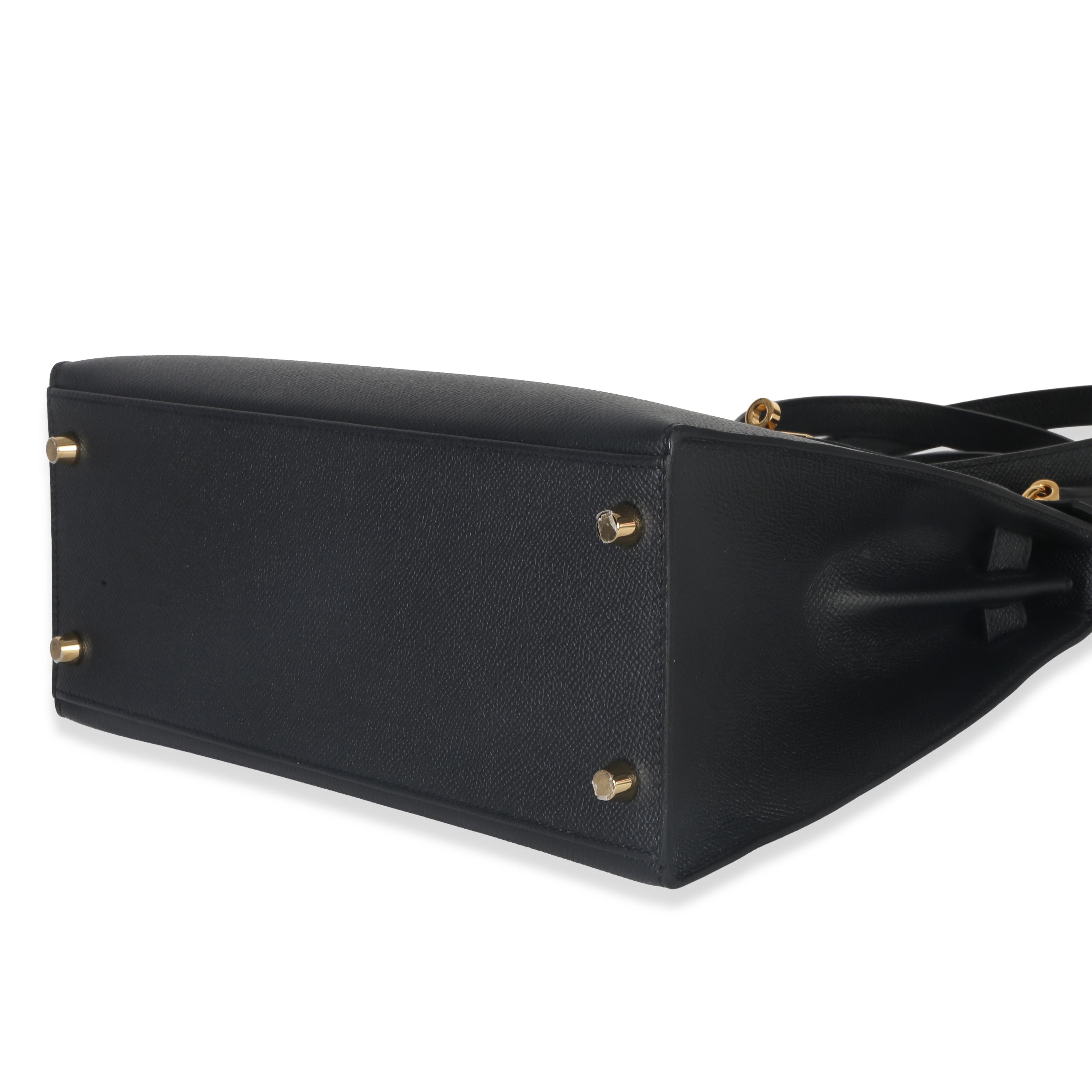 Black Epsom Sellier Kelly 28 GHW