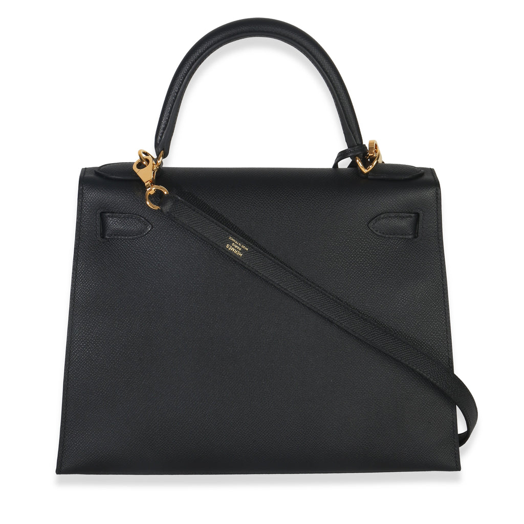 Black Epsom Sellier Kelly 28 GHW