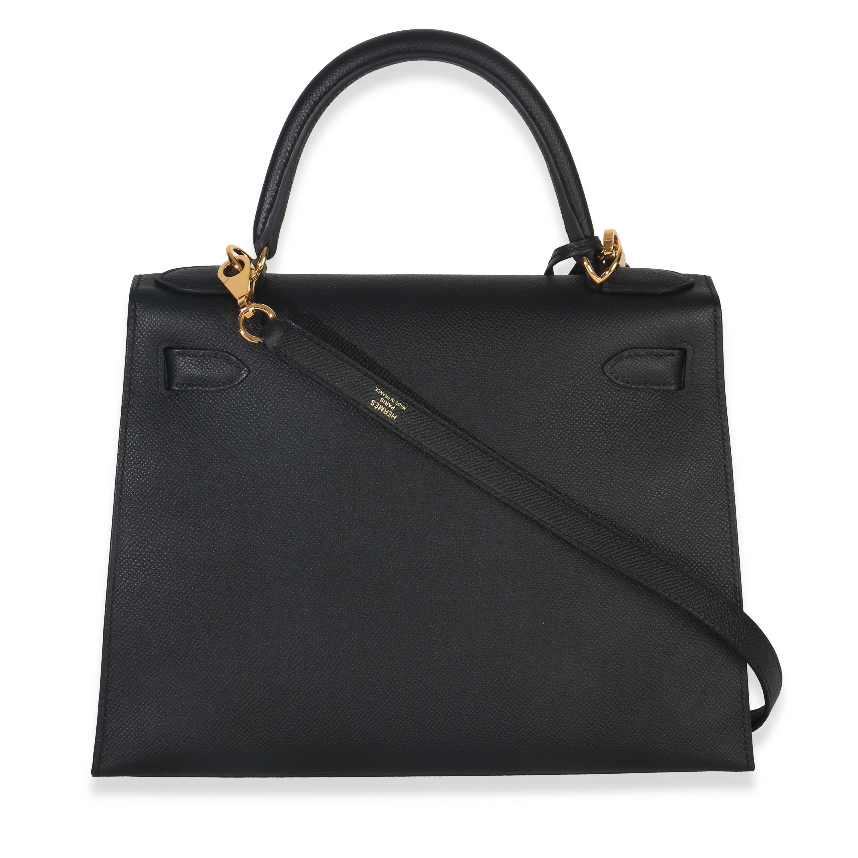 Black Epsom Sellier Kelly 28 GHW