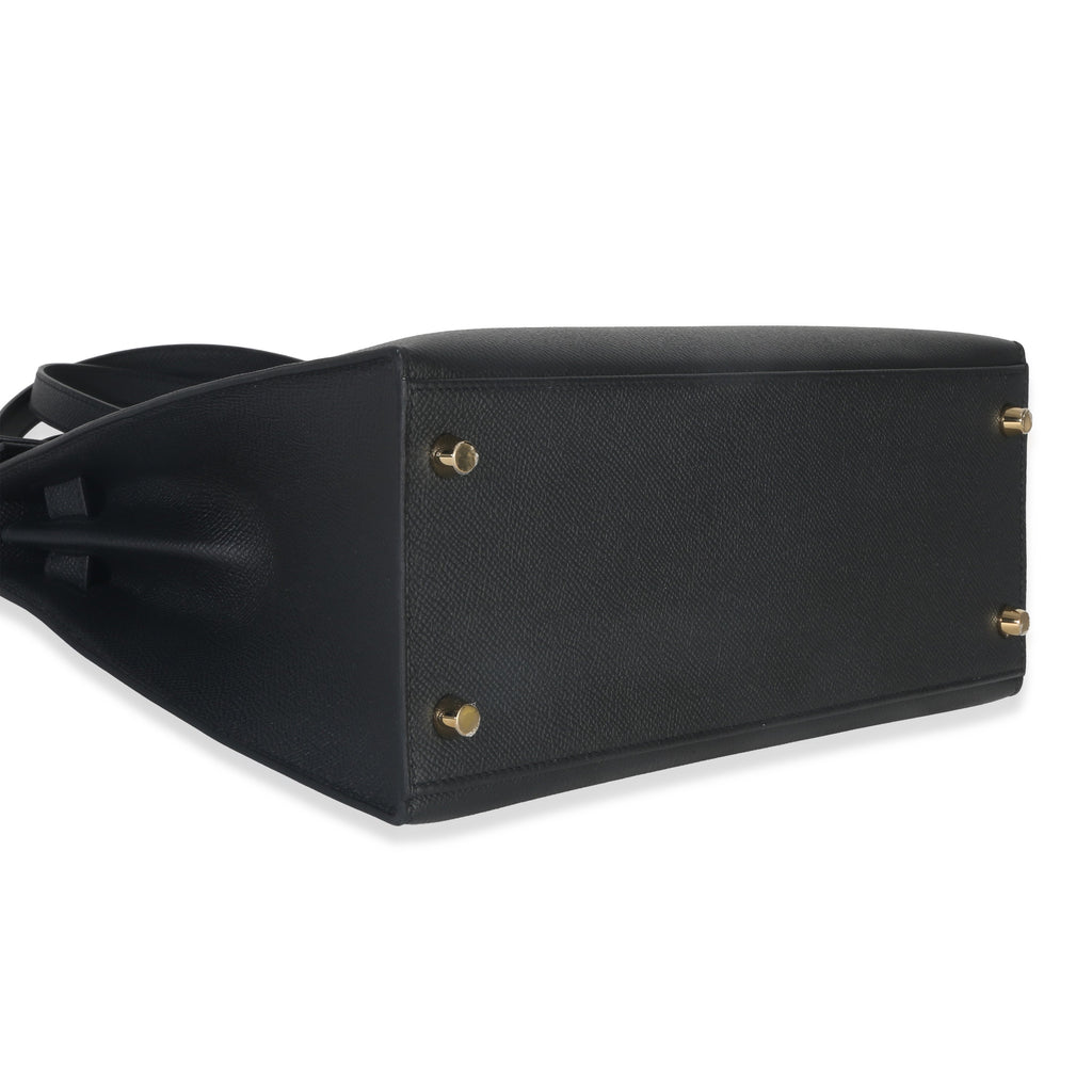 Black Epsom Sellier Kelly 28 GHW