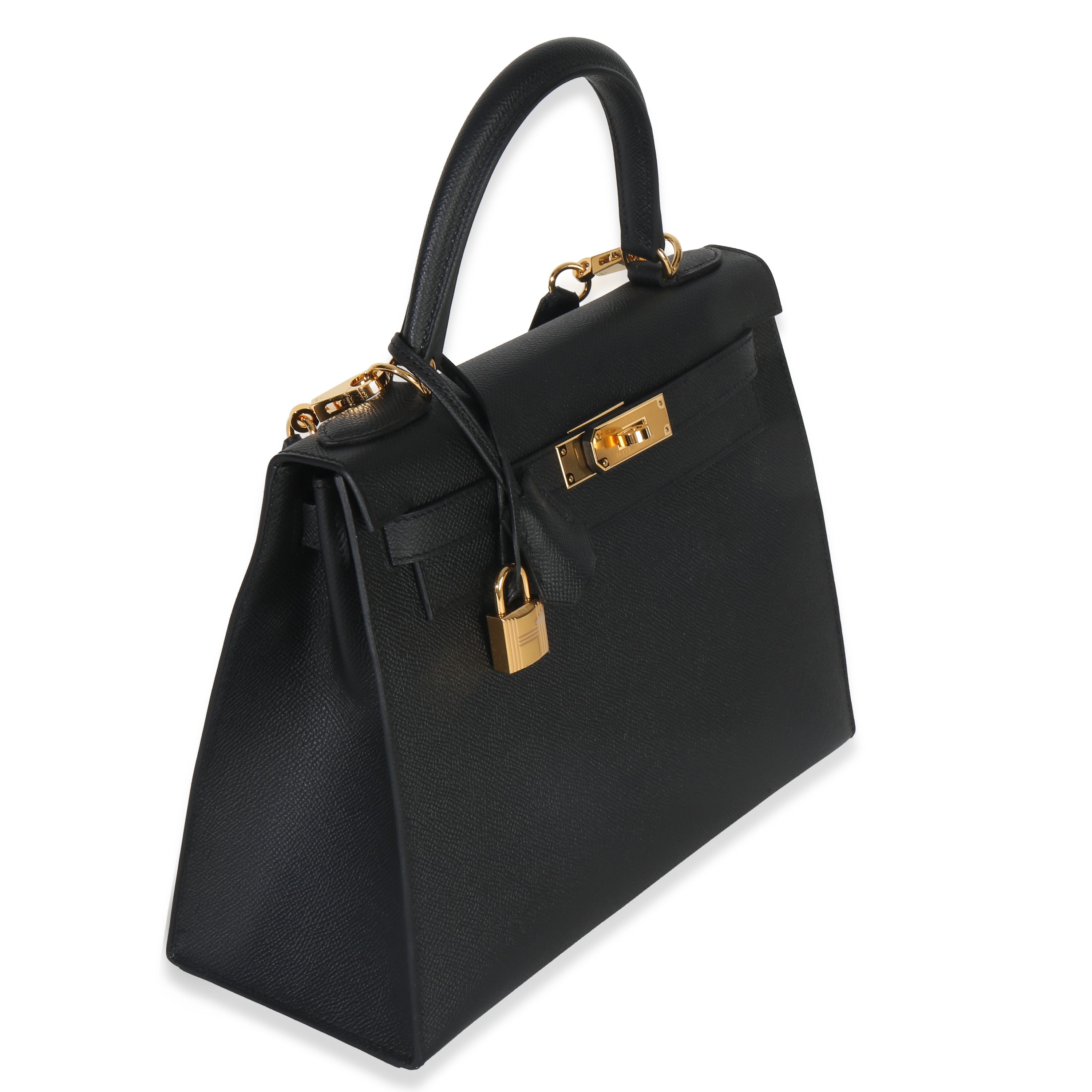 Black Epsom Sellier Kelly 28 GHW
