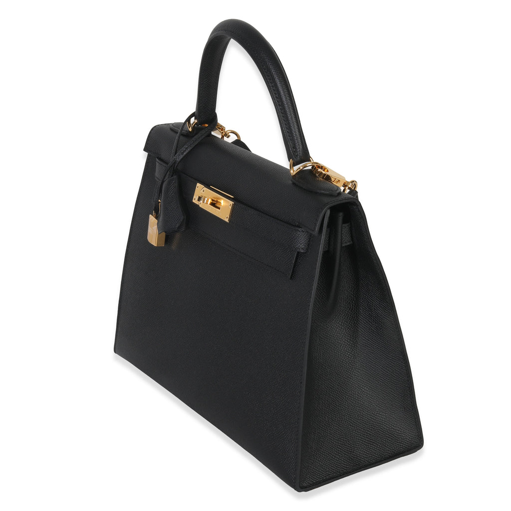 Black Epsom Sellier Kelly 28 GHW