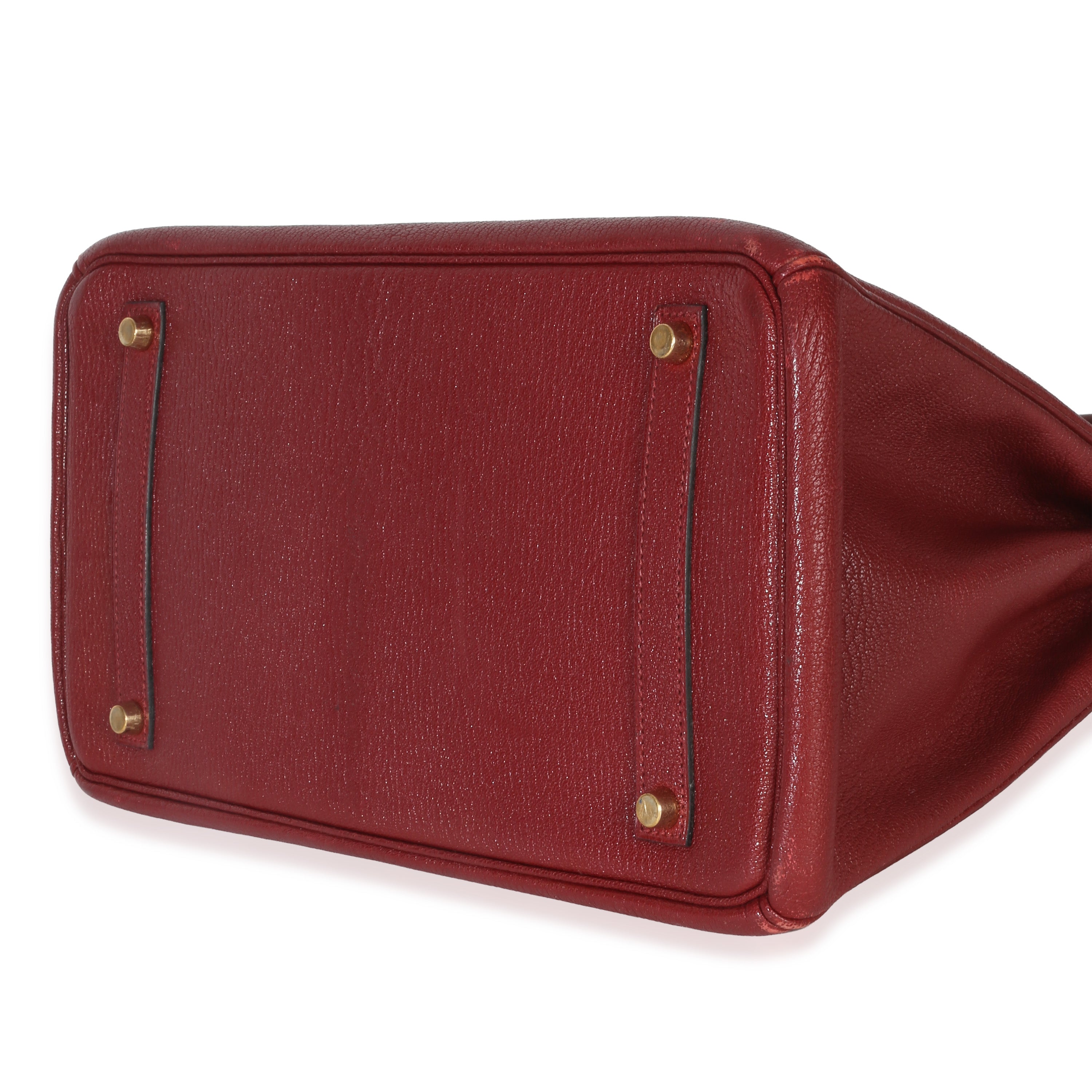 Rouge Grenat Chevre de Coromandel Birkin 35 GHW