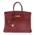 Rouge Grenat Chevre de Coromandel Birkin 35 GHW