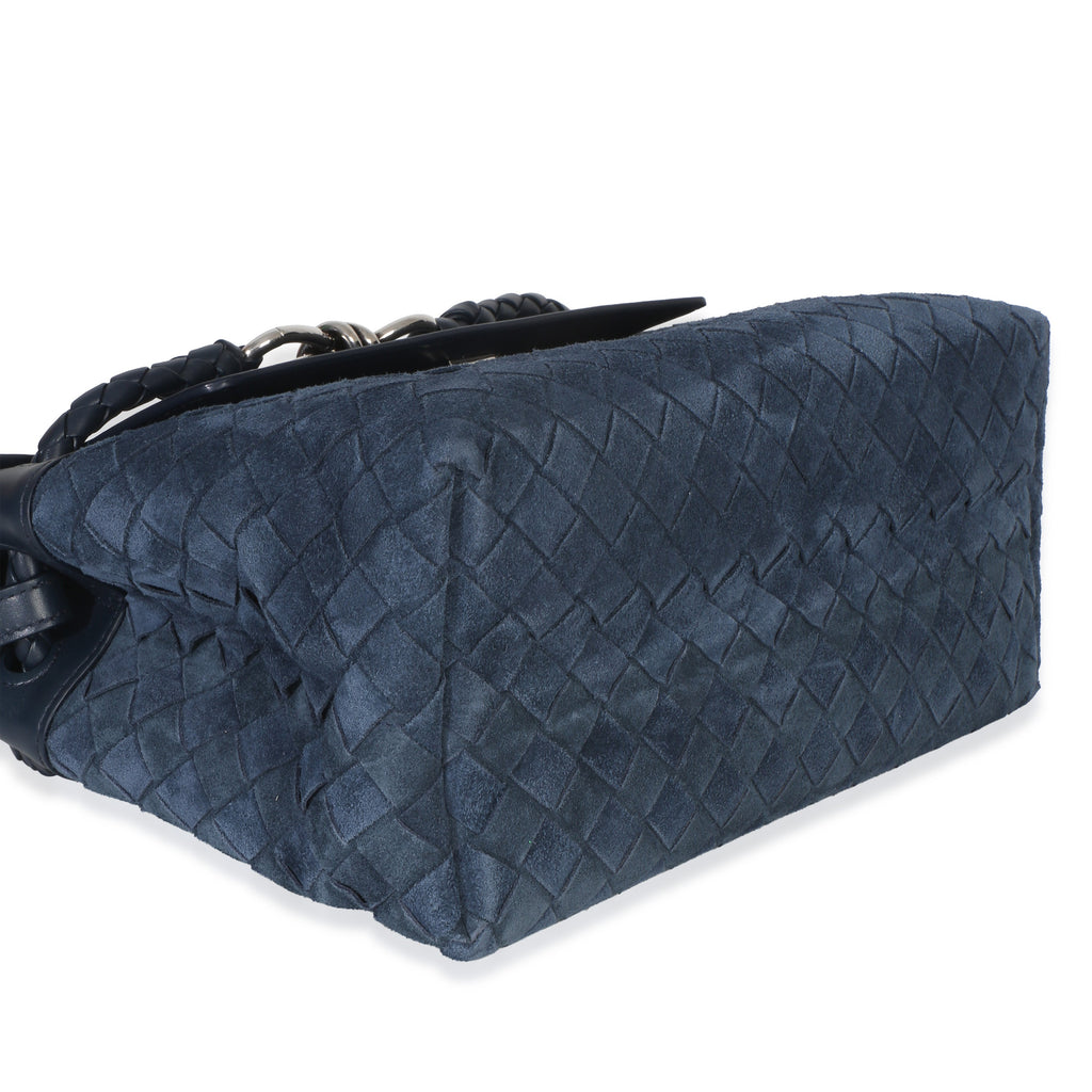 Neptune Intrecciato Suede Andiamo Messenger Bag