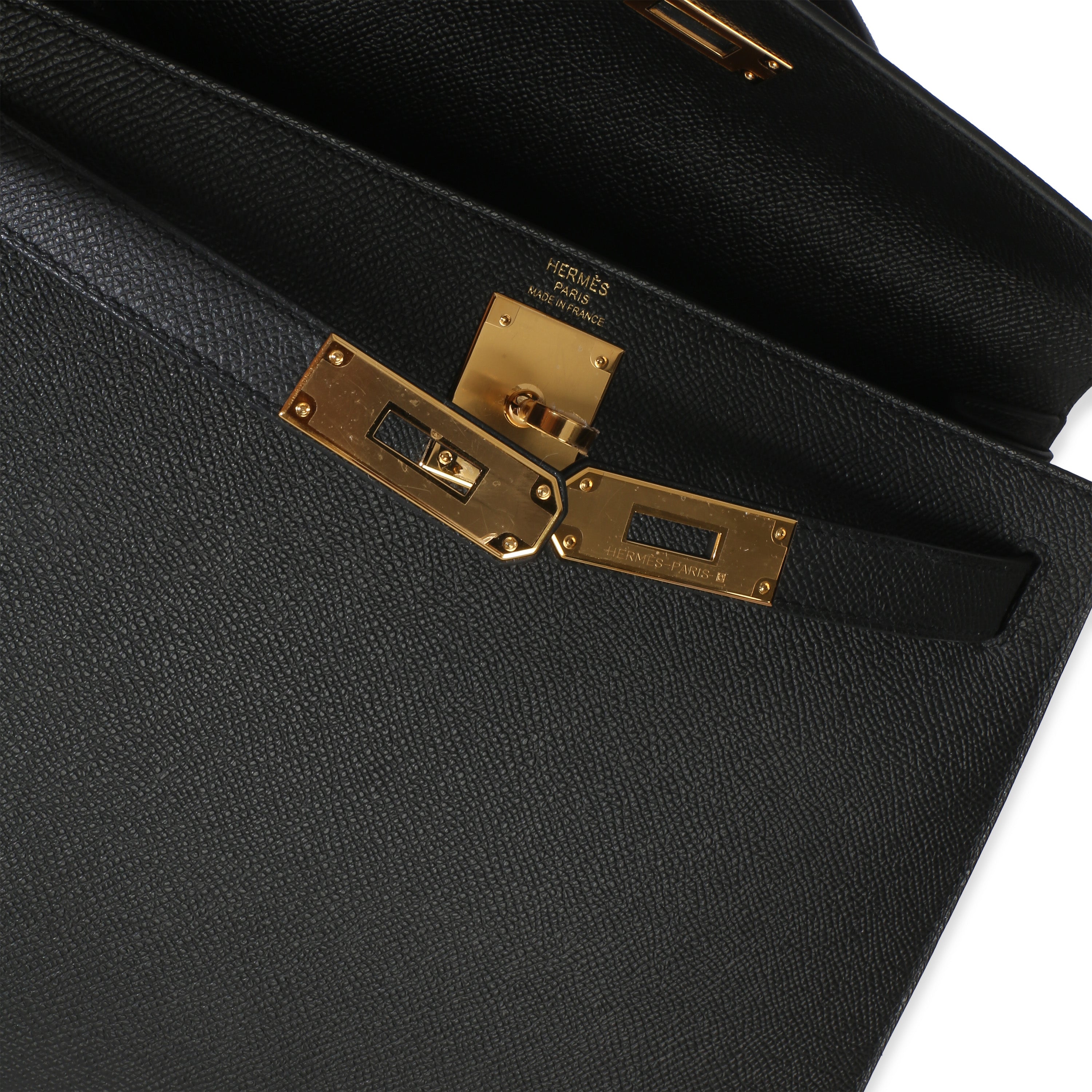 Black Epsom Sellier Kelly 28 GHW