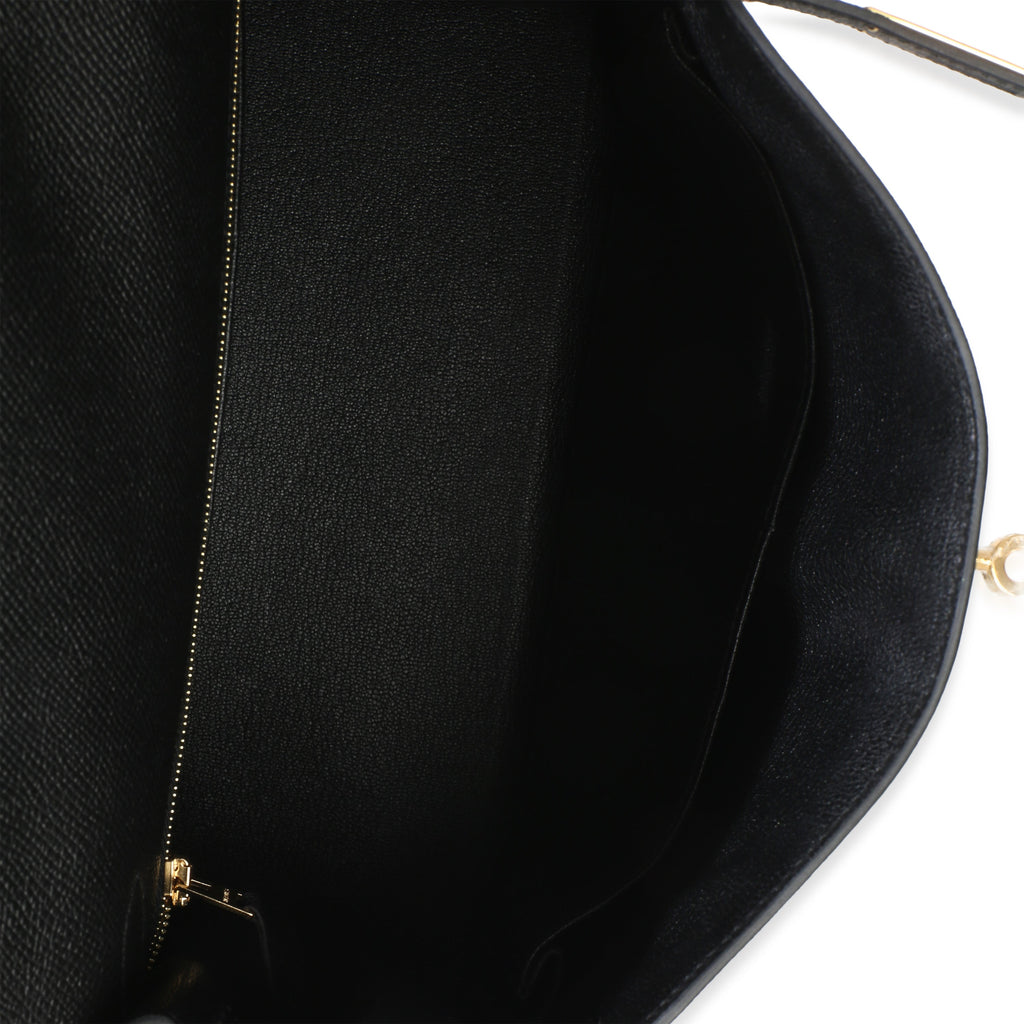Black Epsom Sellier Kelly 28 GHW