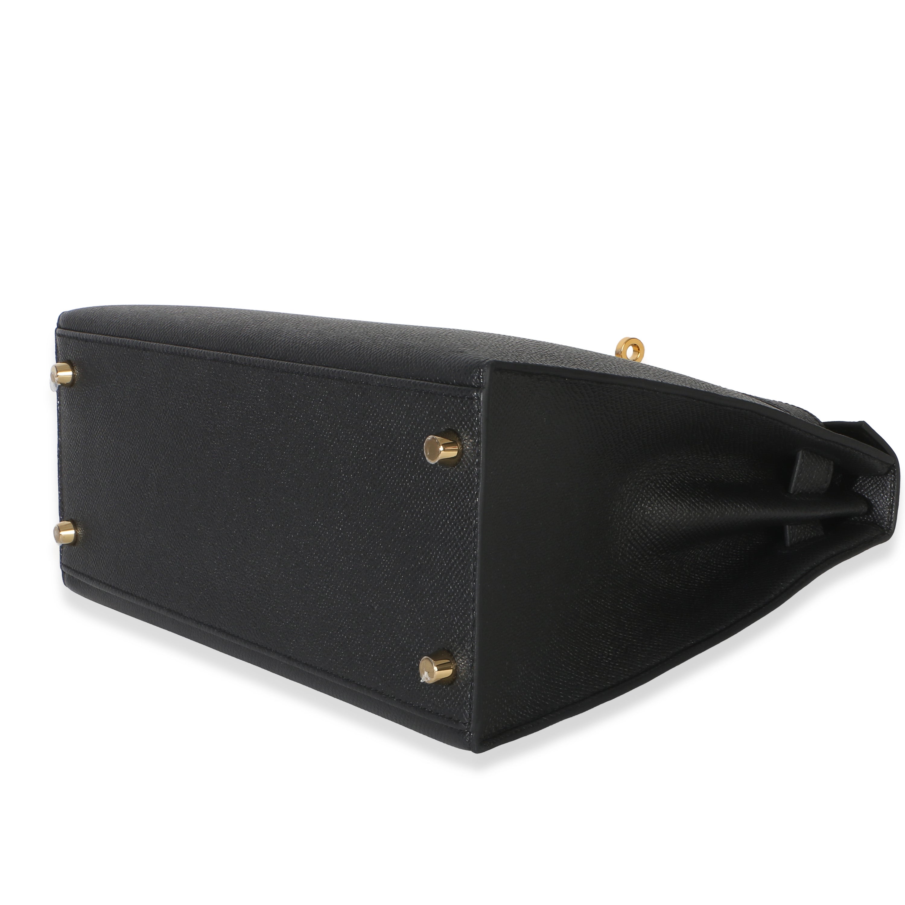 Black Epsom Sellier Kelly 28 GHW