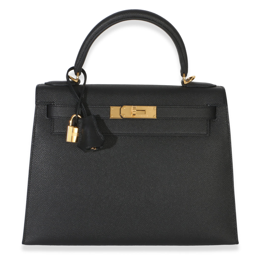 Black Epsom Sellier Kelly 28 GHW