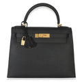 Black Epsom Sellier Kelly 28 GHW