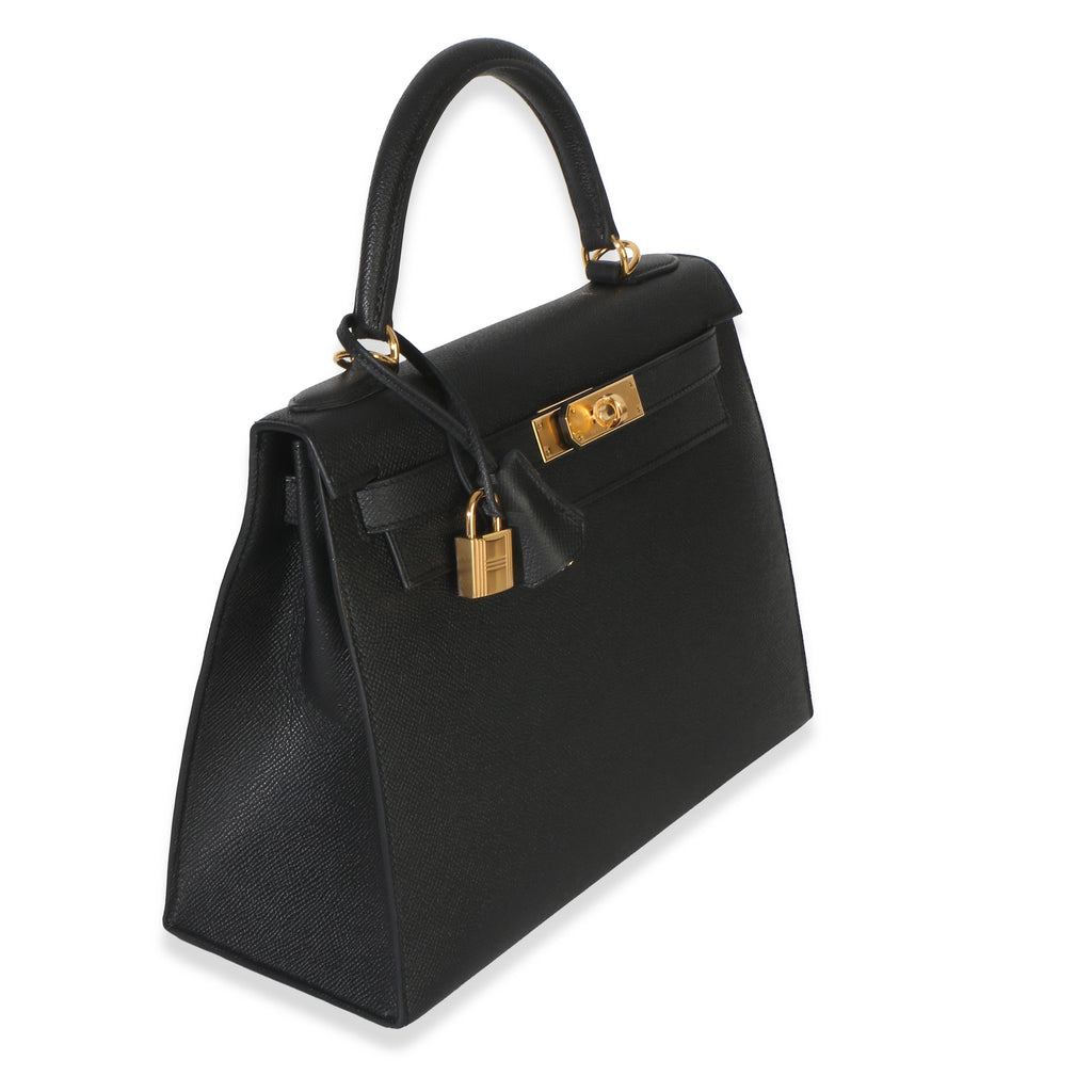 Black Epsom Sellier Kelly 28 GHW