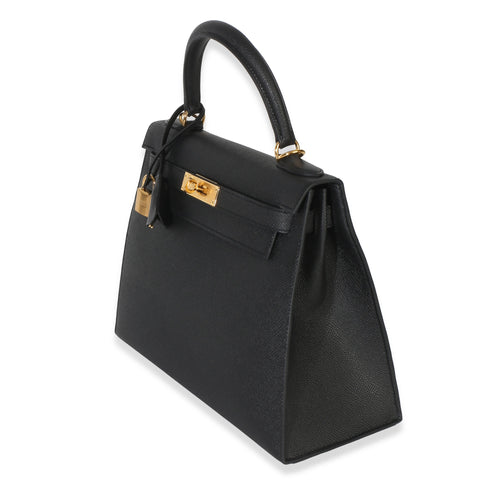 Black Epsom Sellier Kelly 28 GHW