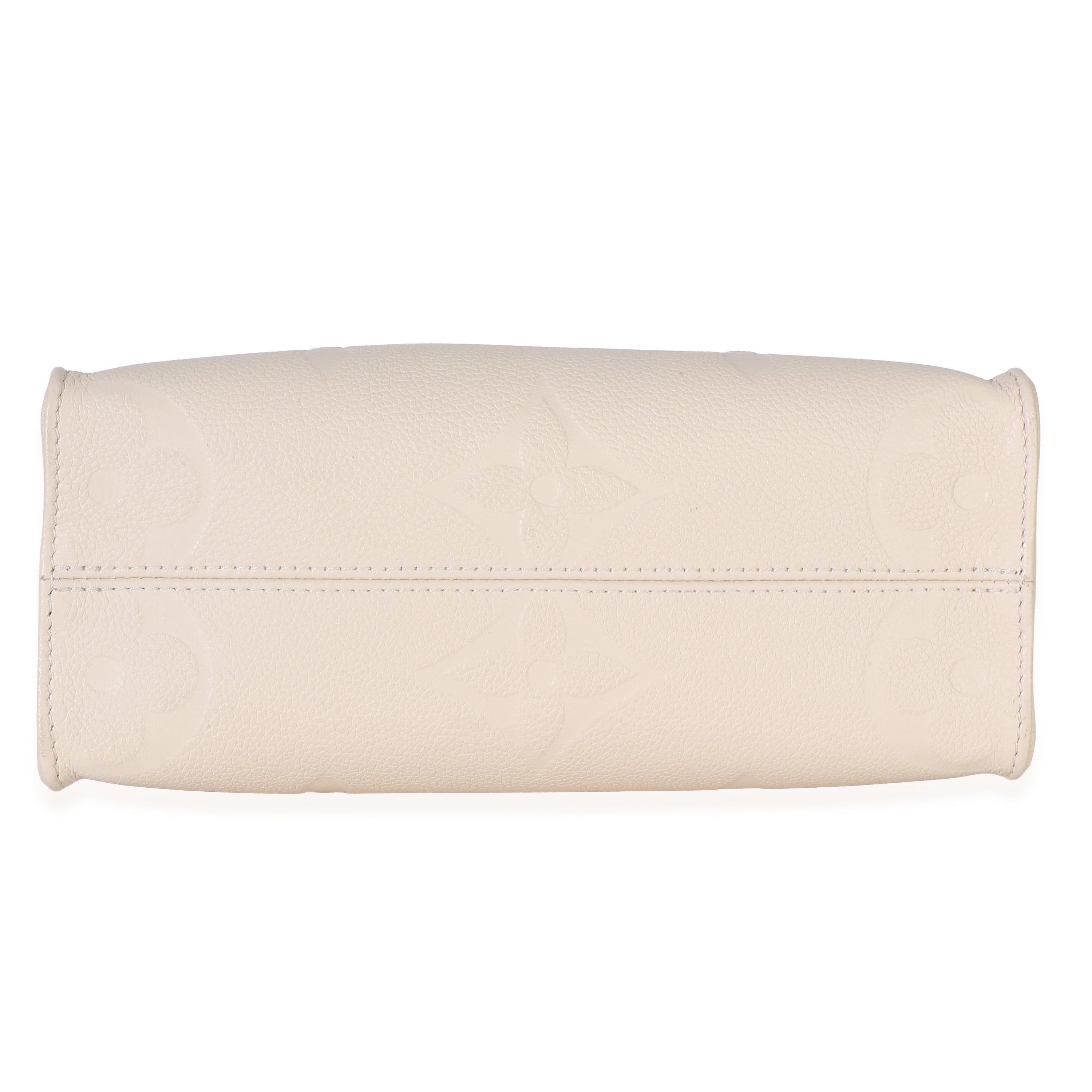 Cream Monogram Empreinte Giant Onthego BB