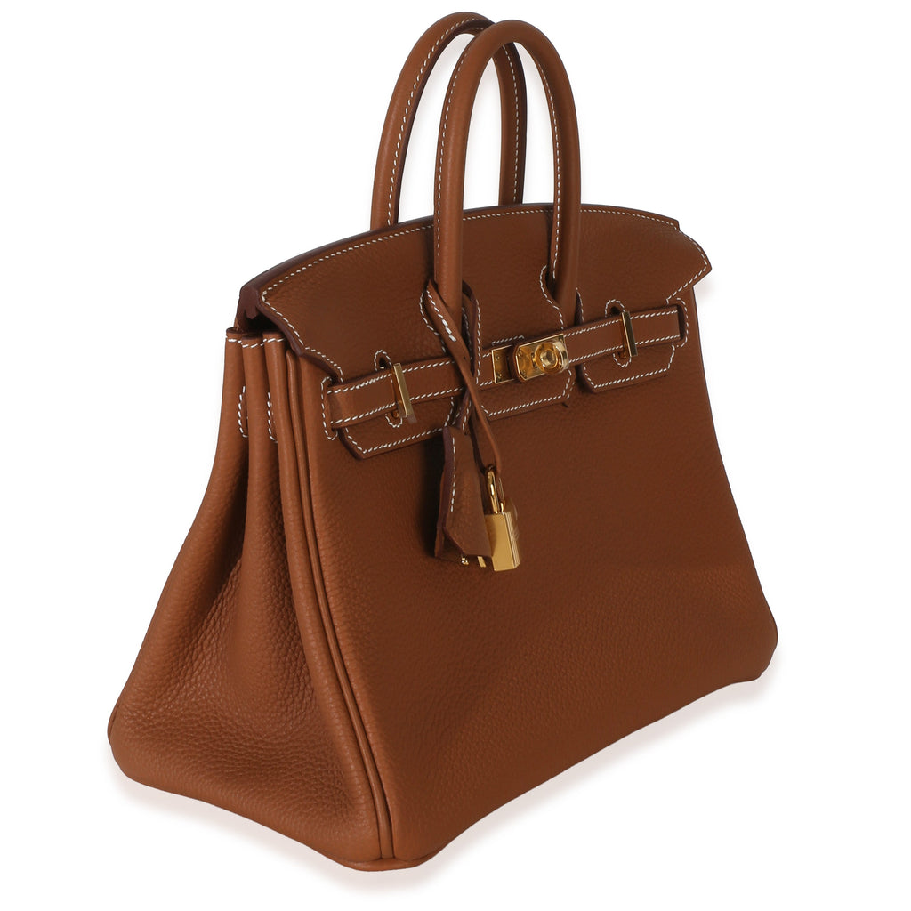 Gold Togo Birkin 25 GHW