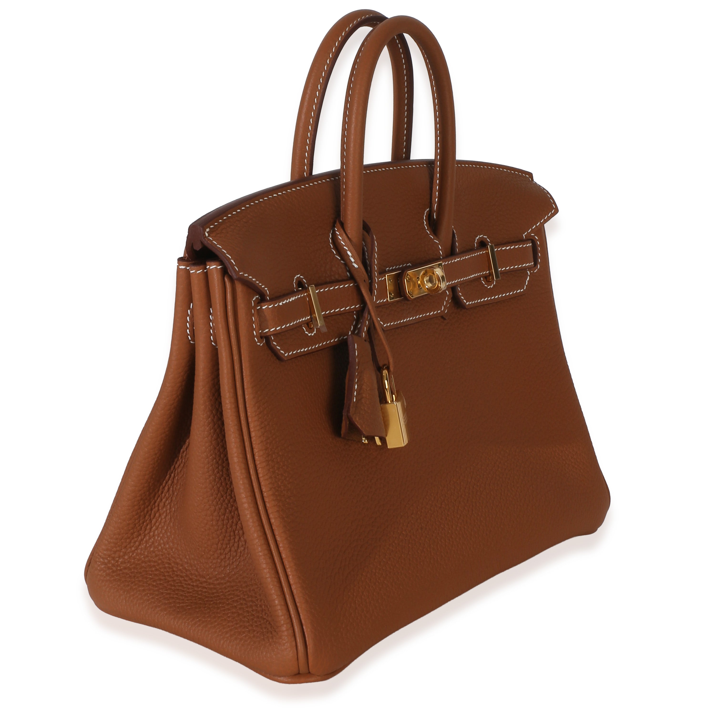 Gold Togo Birkin 25 GHW