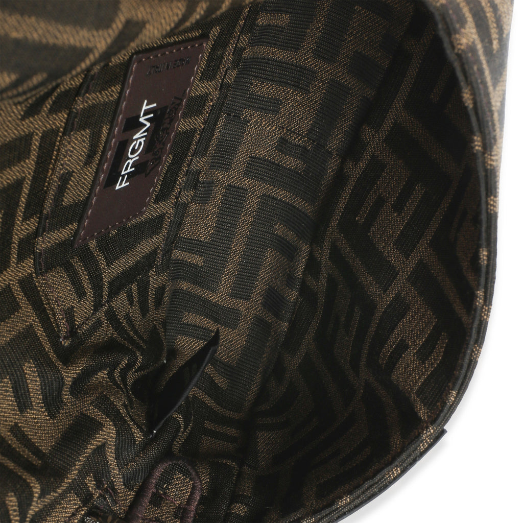 X FRGMT X POKEMON Brown FF Jacquard Fabric Dratini Mini Baguette Bag