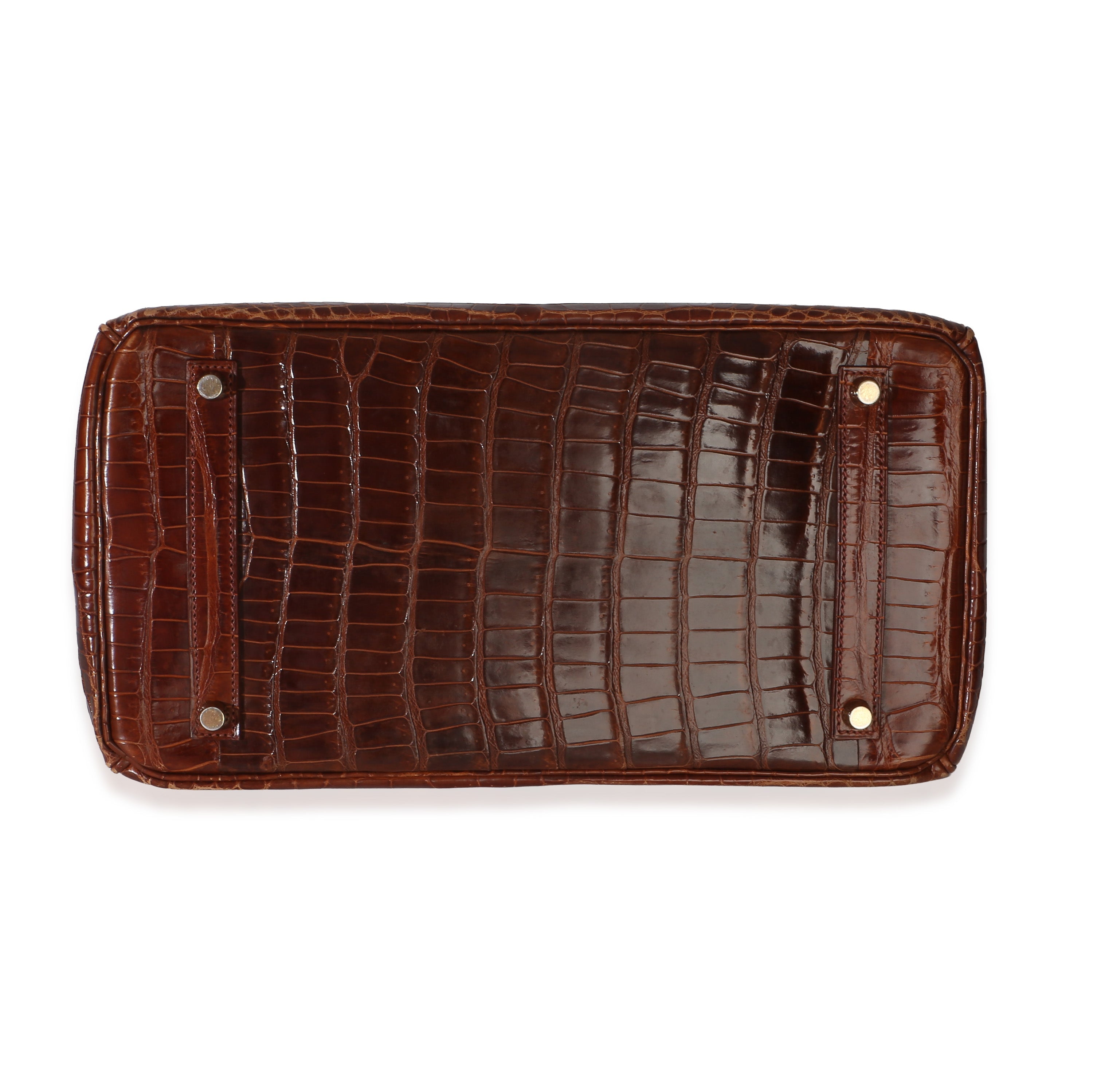 Miel Porosus Crocodile Birkin 35 GHW