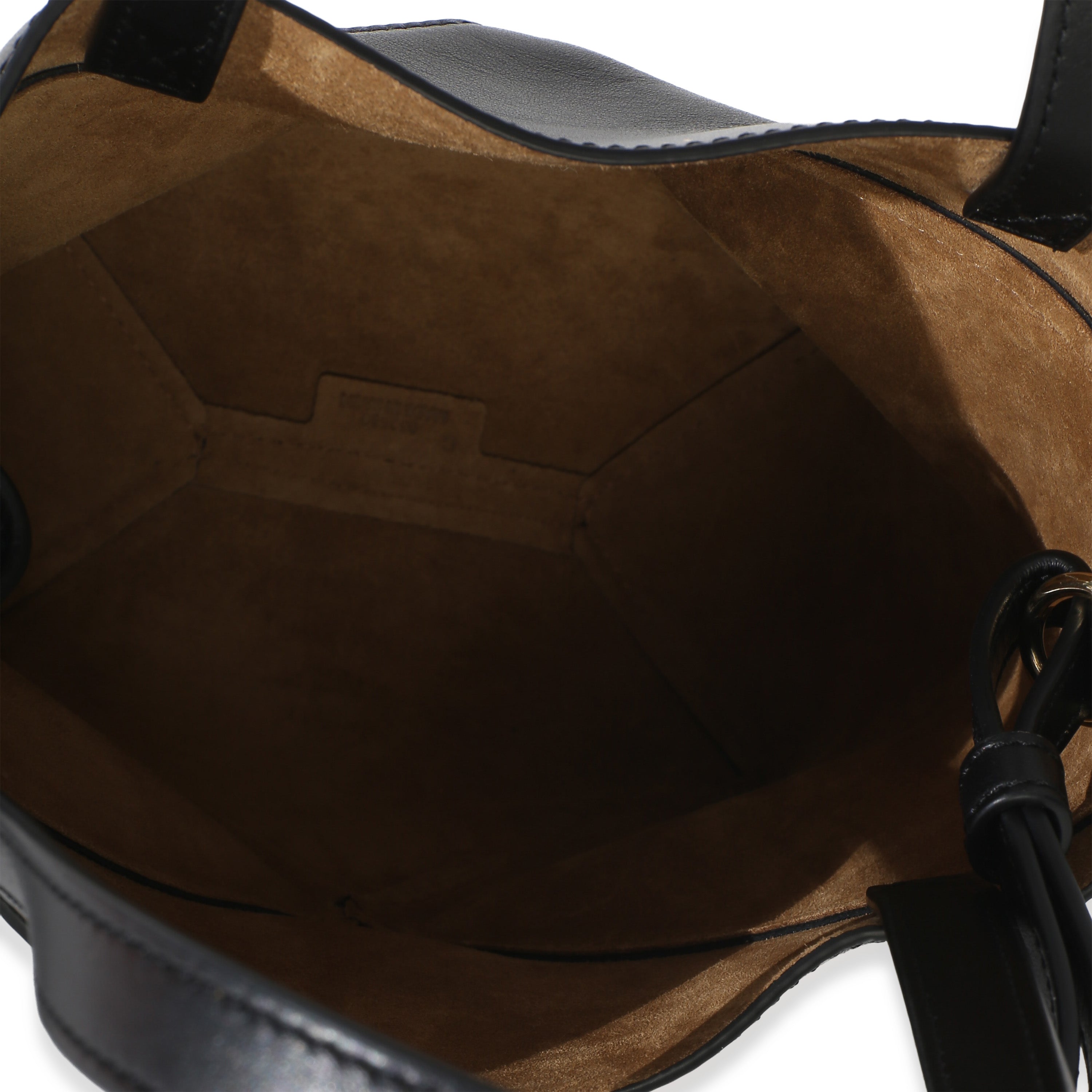 Black Shiny Calfskin Mini Puzzle Fold Tote