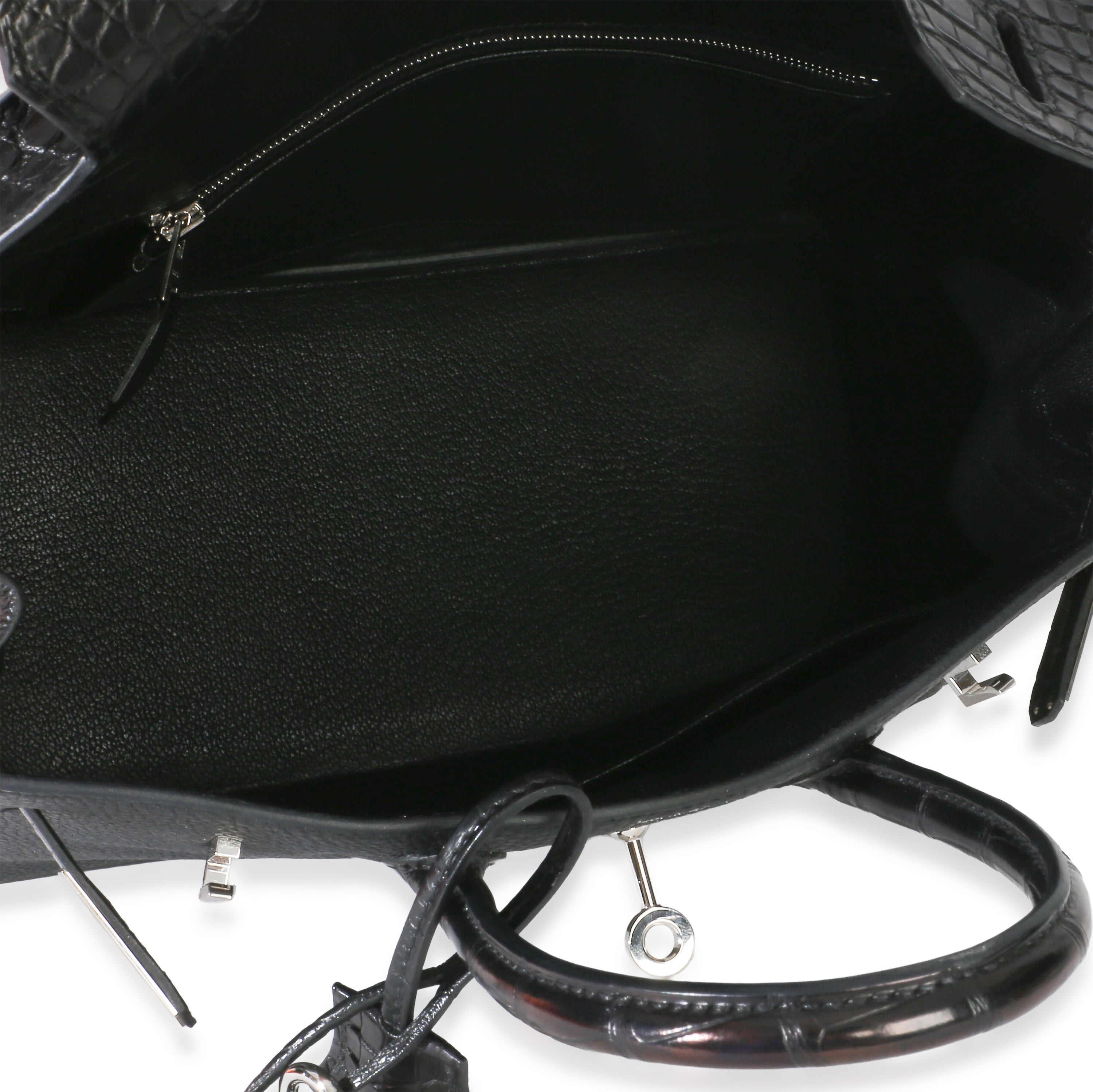 Black Togo Mississippiensis Matte Alligator Touch Birkin 25 PHW