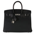 Black Togo Mississippiensis Matte Alligator Touch Birkin 25 PHW