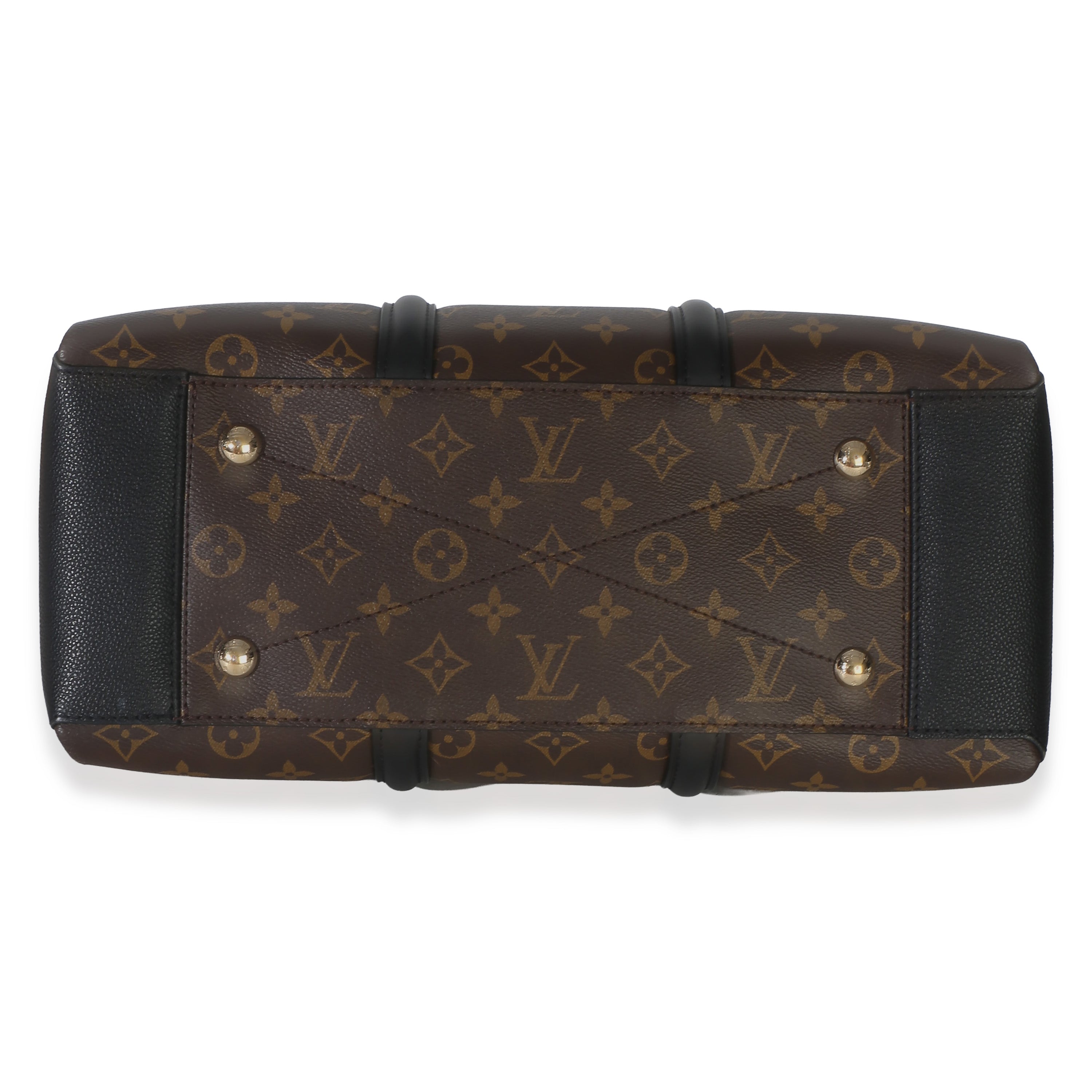 Black Monogram Canvas Soufflot MM