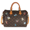 Monogram Canvas Love Lock Speedy Bandouliere 30