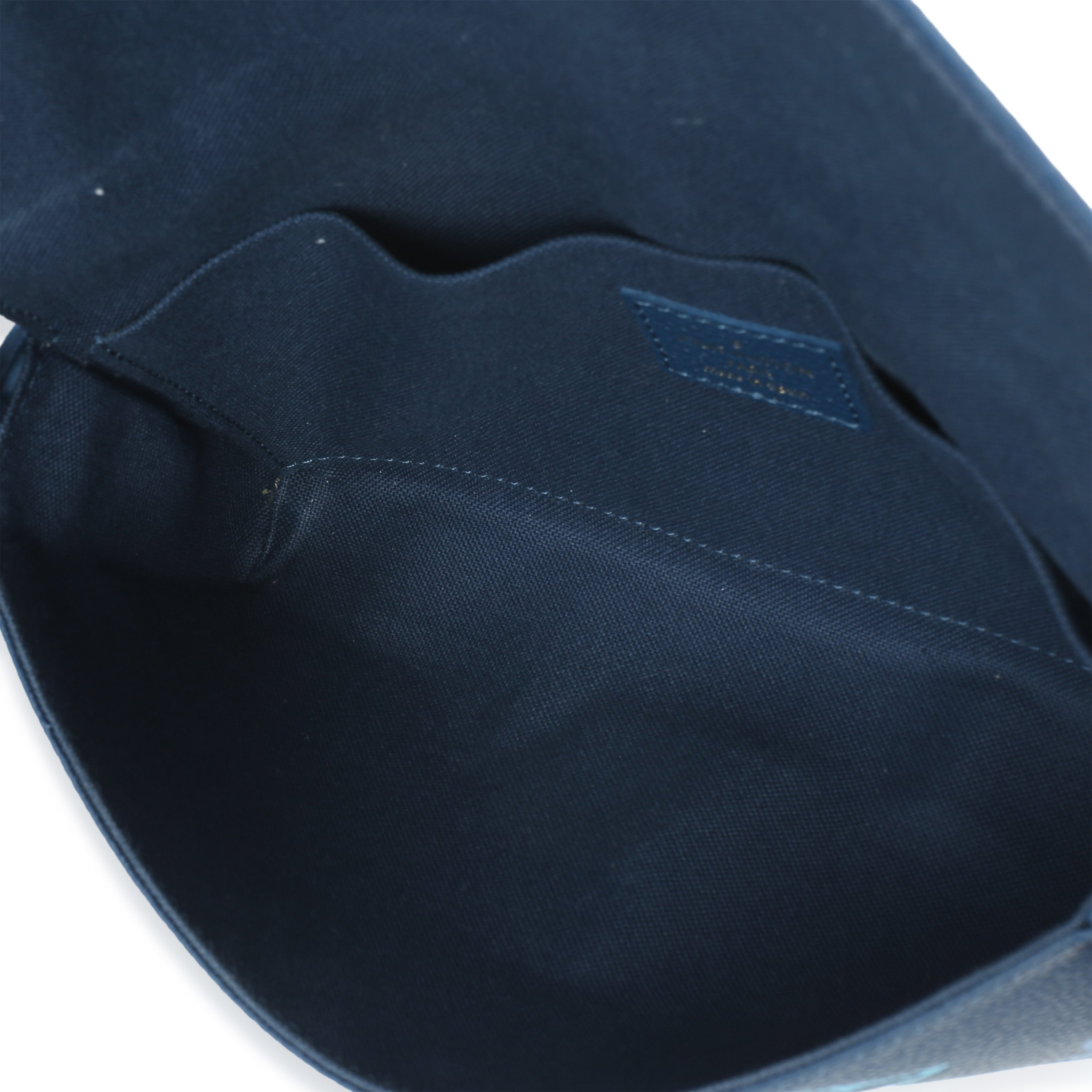 Gradient Blue Giant Monogram Empreinte Felicie Pochette