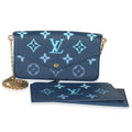 Gradient Blue Giant Monogram Empreinte Felicie Pochette
