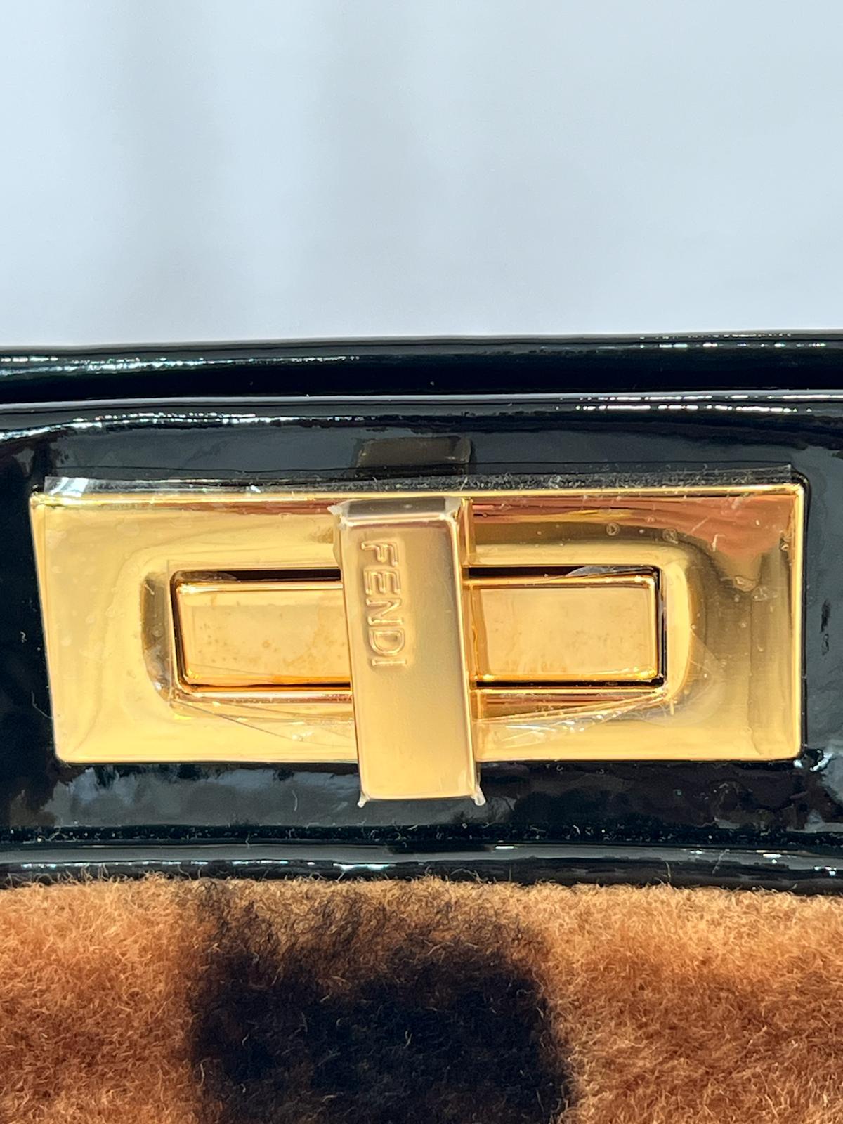 FENDI PEQUIN PEEKABOO MEDIUM BAG