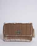 New Tory Burch Velvet Kira Crossbody In