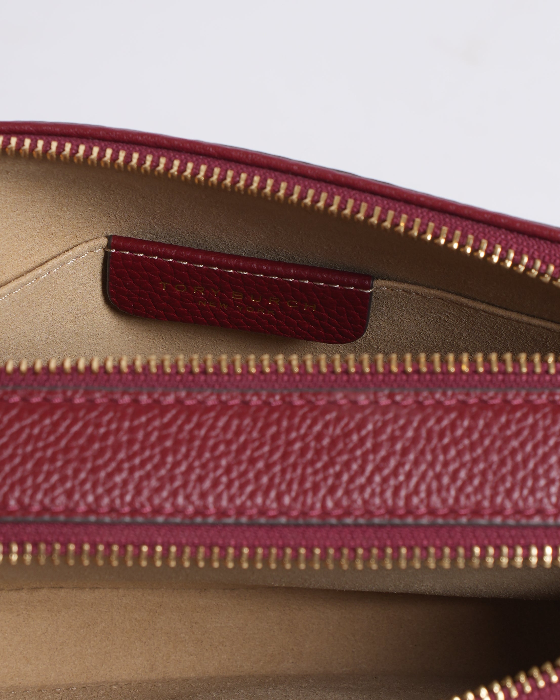 New Tory Burch Miller Crossbody Bag In Red