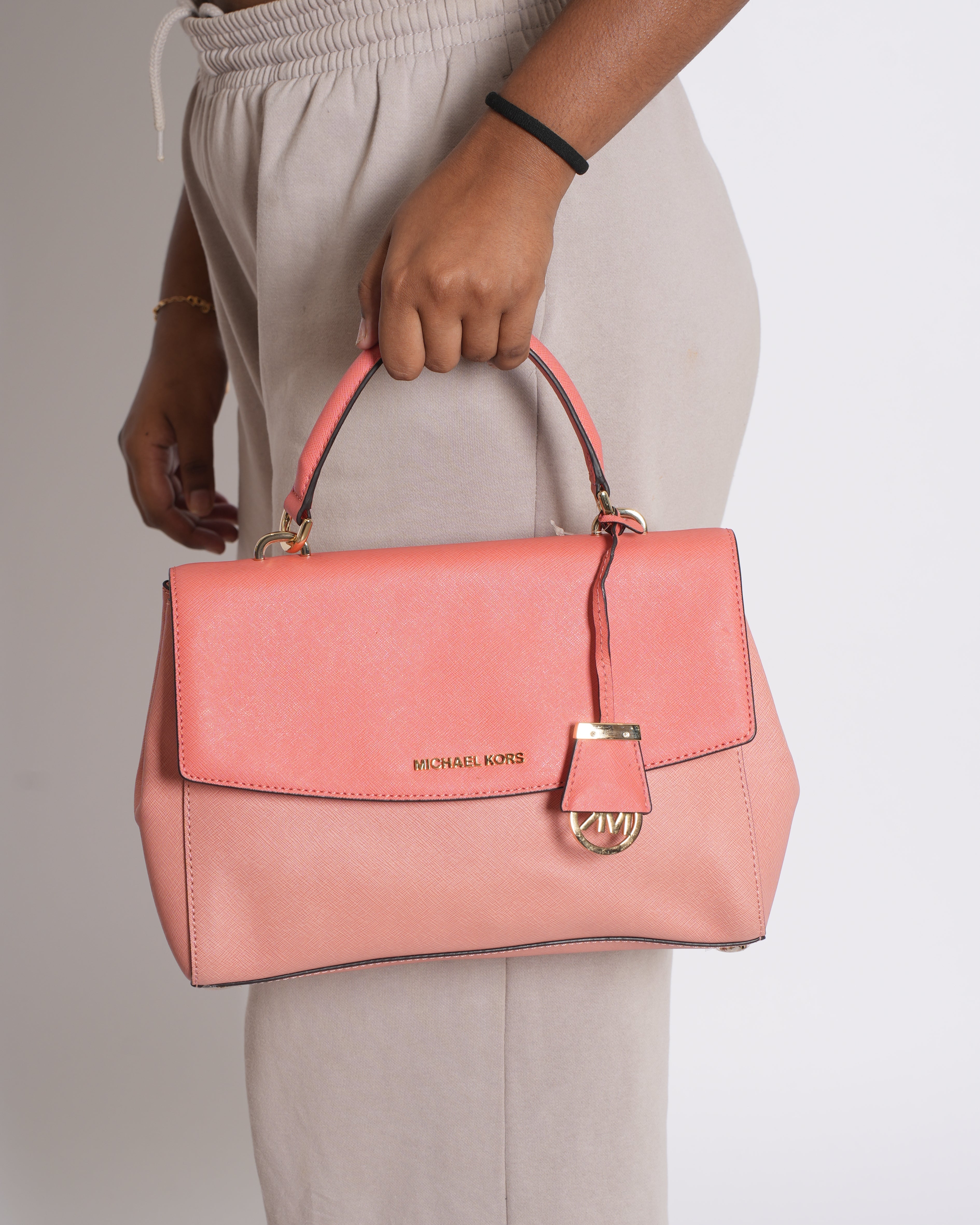 New Michael kors ava small saffiano leather crossbody bag