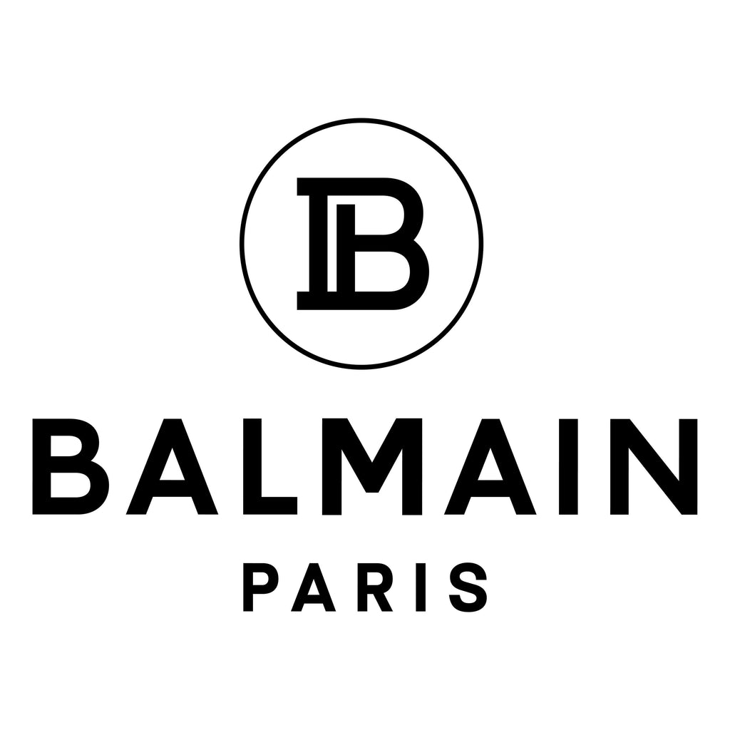 BALMAIN B-BUZZ 23 HANDBAG IN DENIM EFFECT