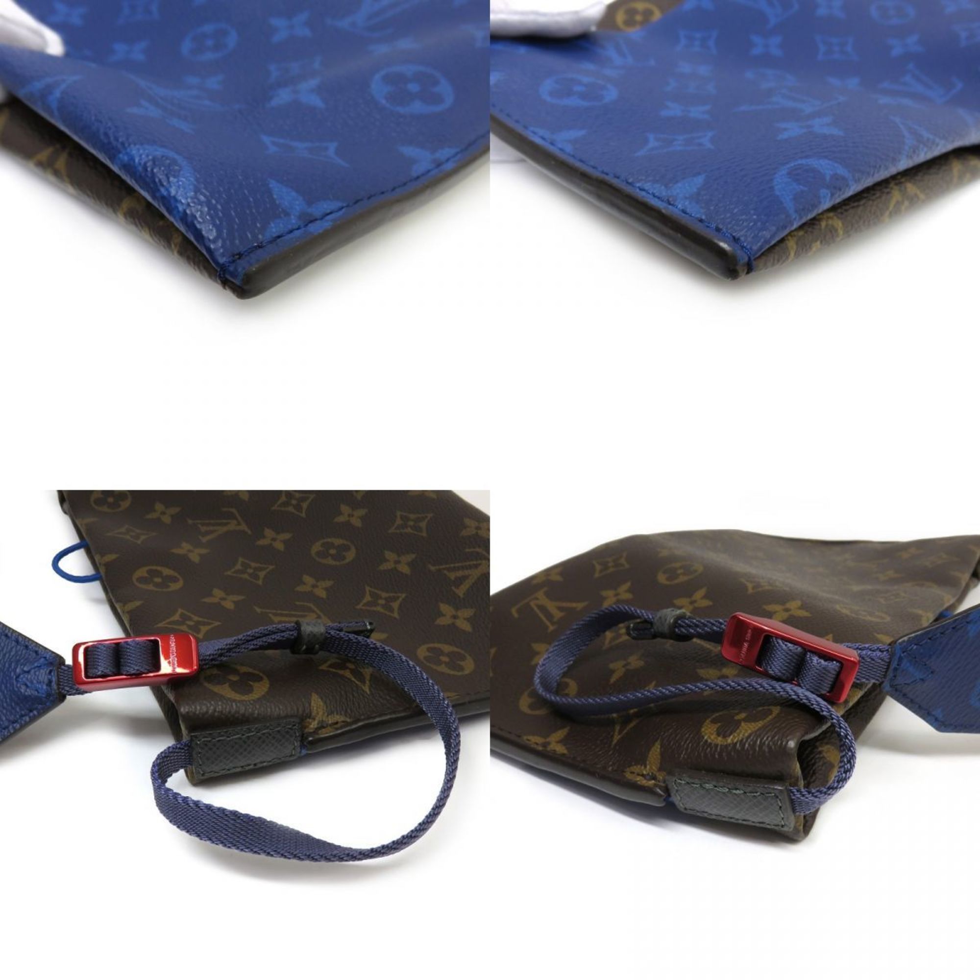 Louis Vuitton Pochette Outdoor Monogram Canvas Brown Canvas Clutche & Pouche Bag (Pre-Owned)