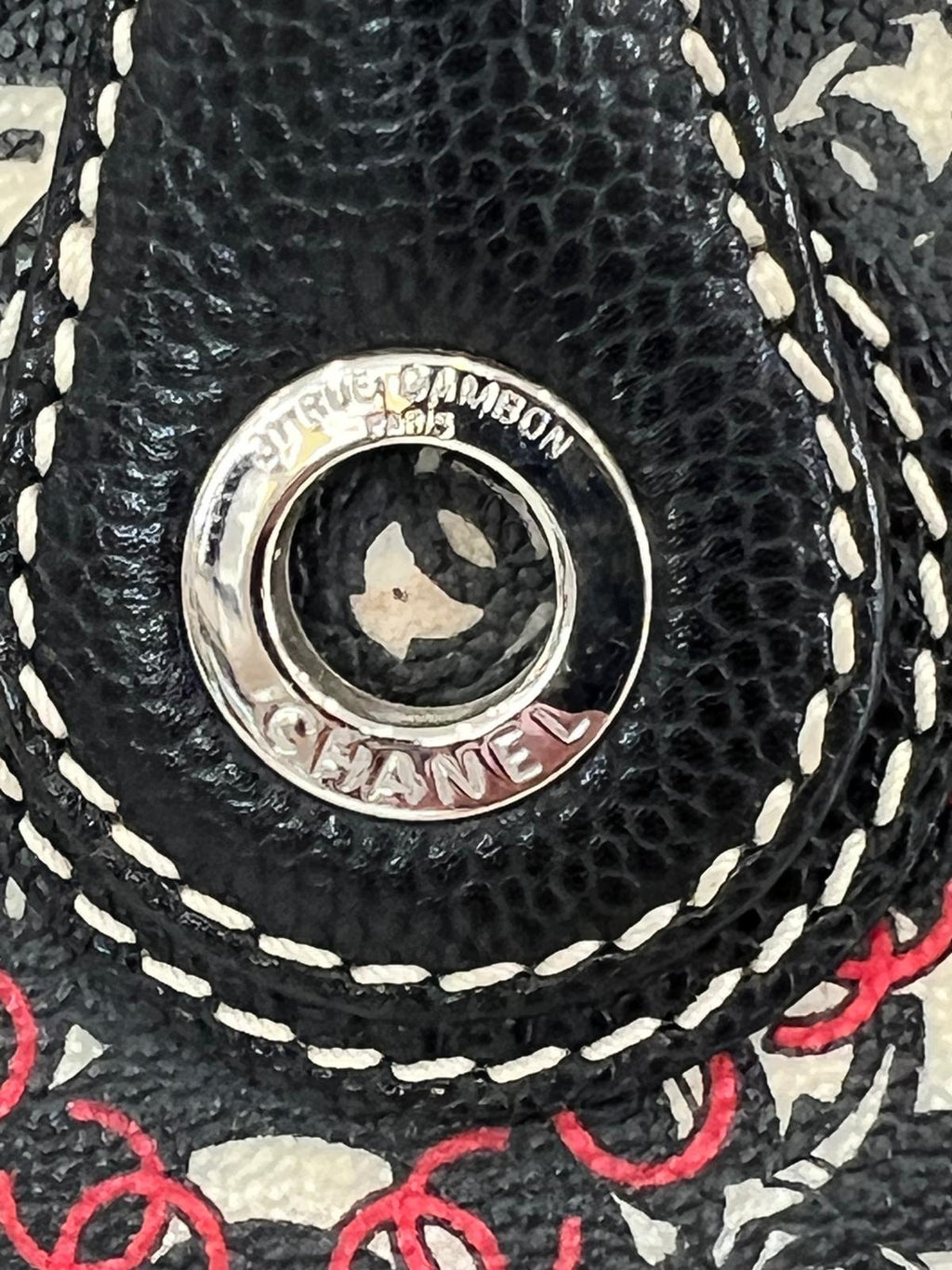 CHANEL COATED CANVAS COCO SMALL TOTE BAG