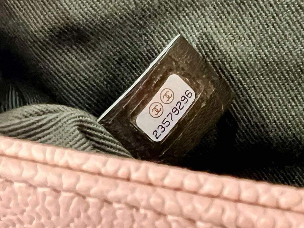 CHANEL MEDIUM CAVIAR LEATHER BOY BAG