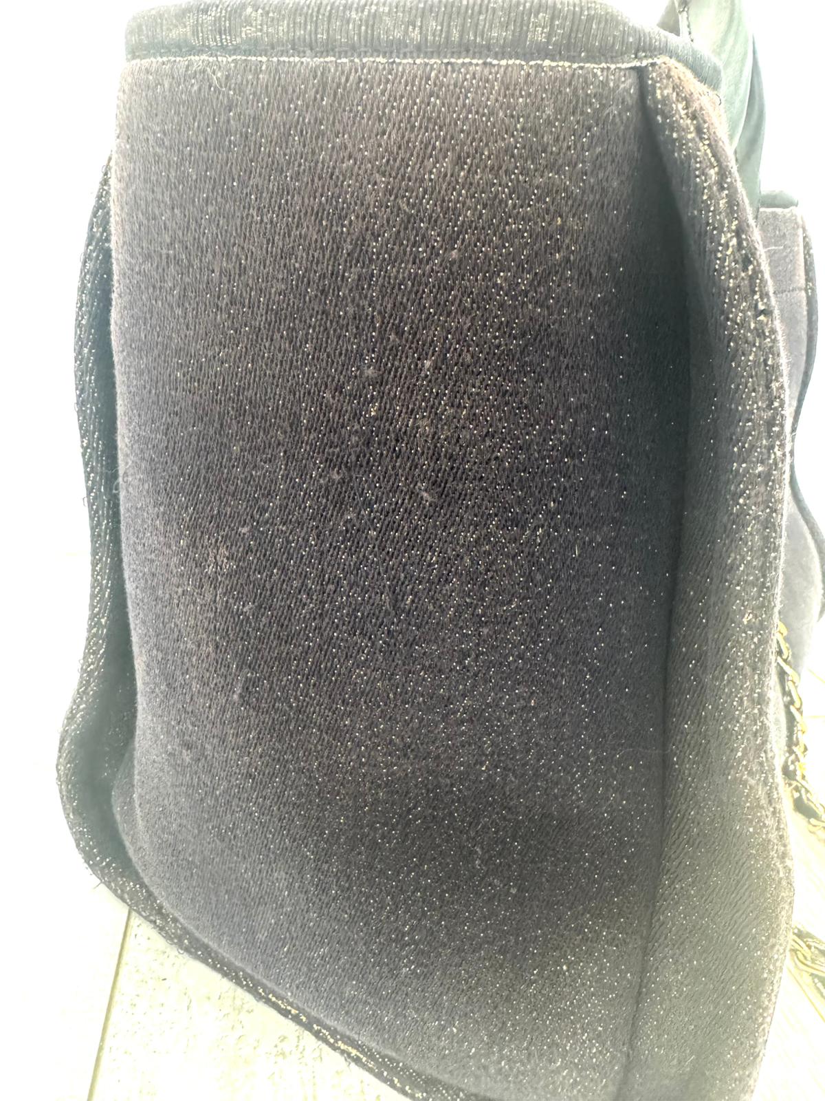 CHANEL LUREX CANVAS MEDIUM DEAUVILLE TOTE