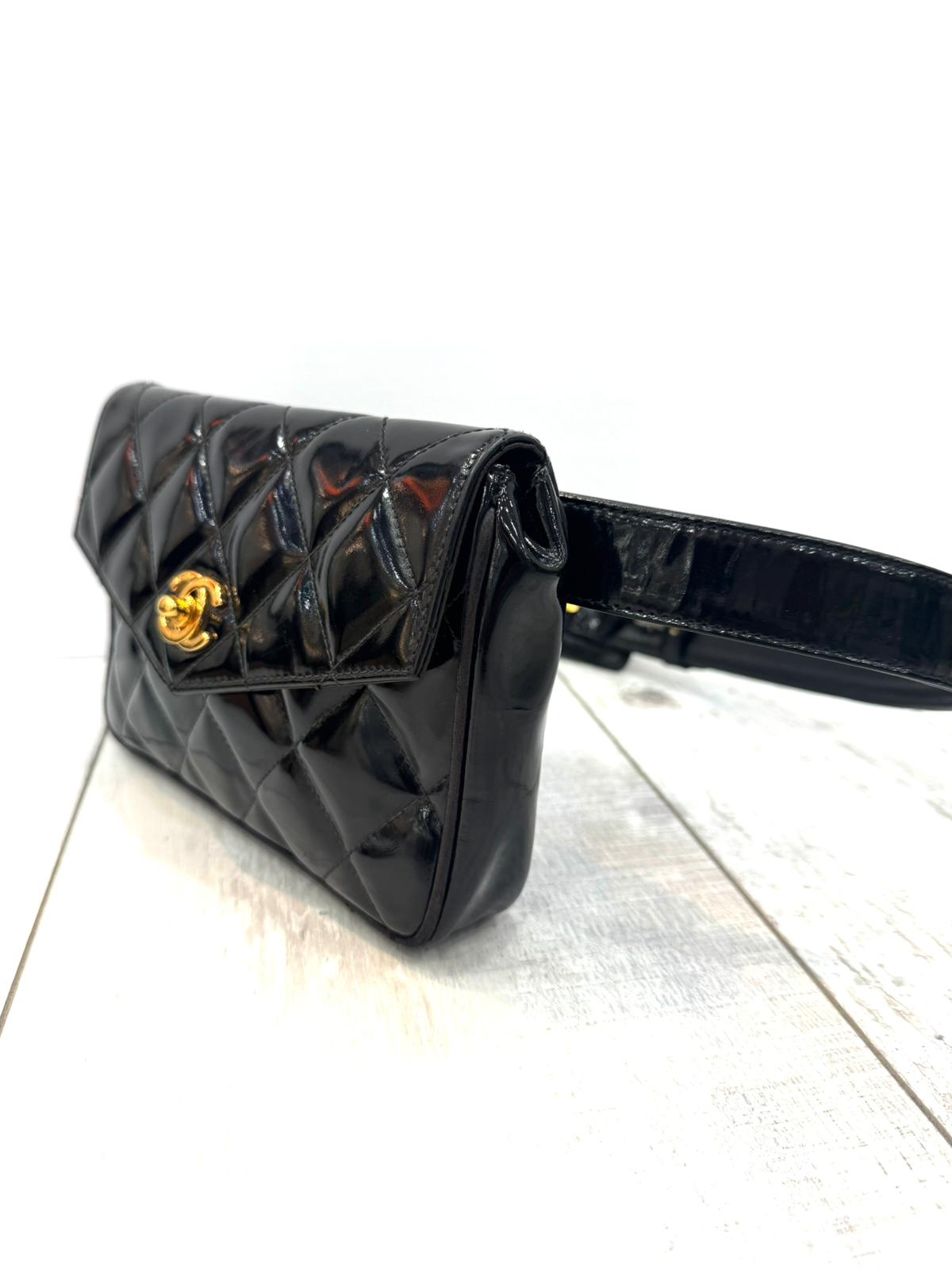 CHANEL FLAP WAIST BELT BAG